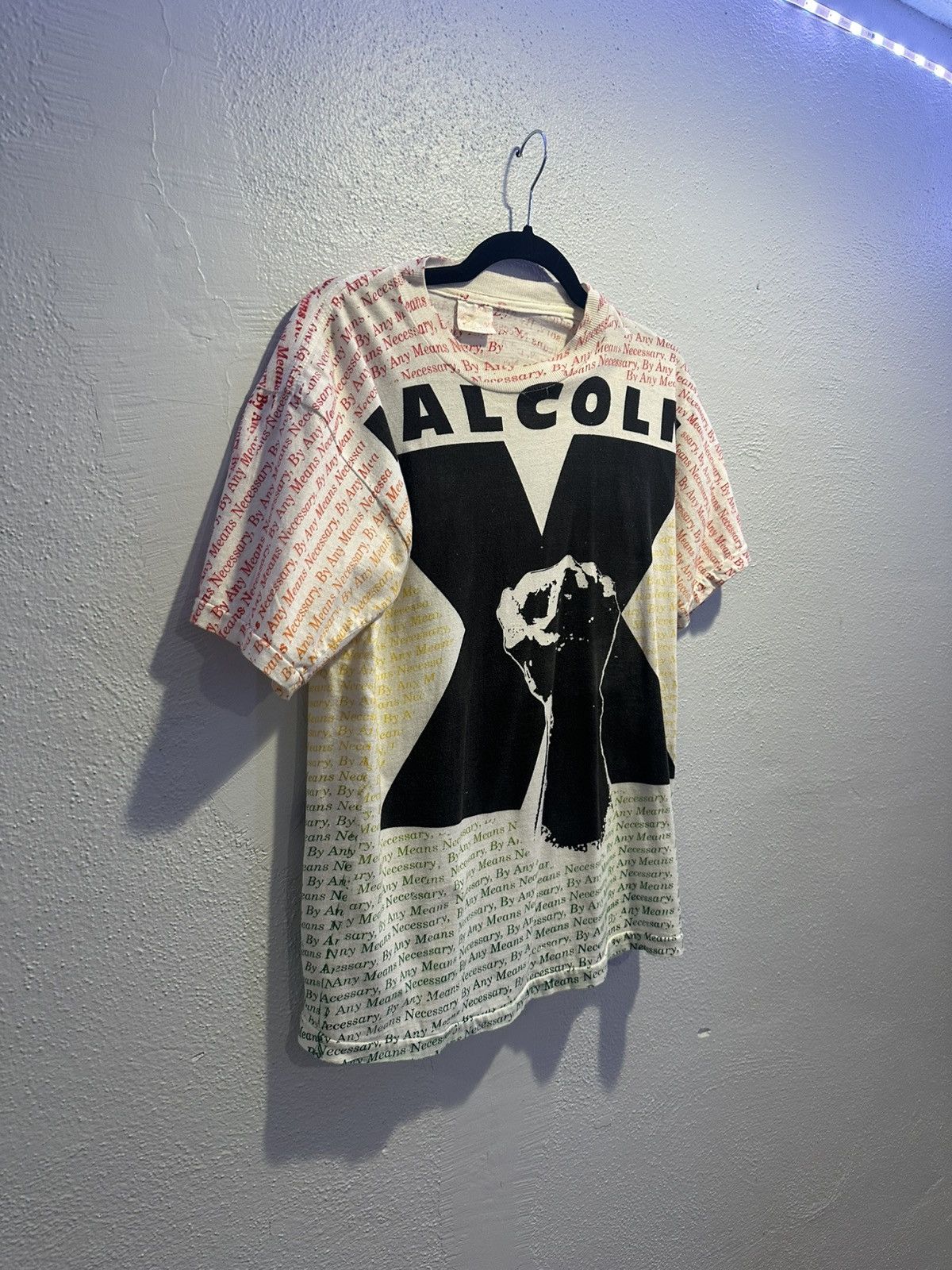 Other **VINTAGE** Malcolm X Tee Size US M / EU 48-50 / 2 - 1 Thumbnail