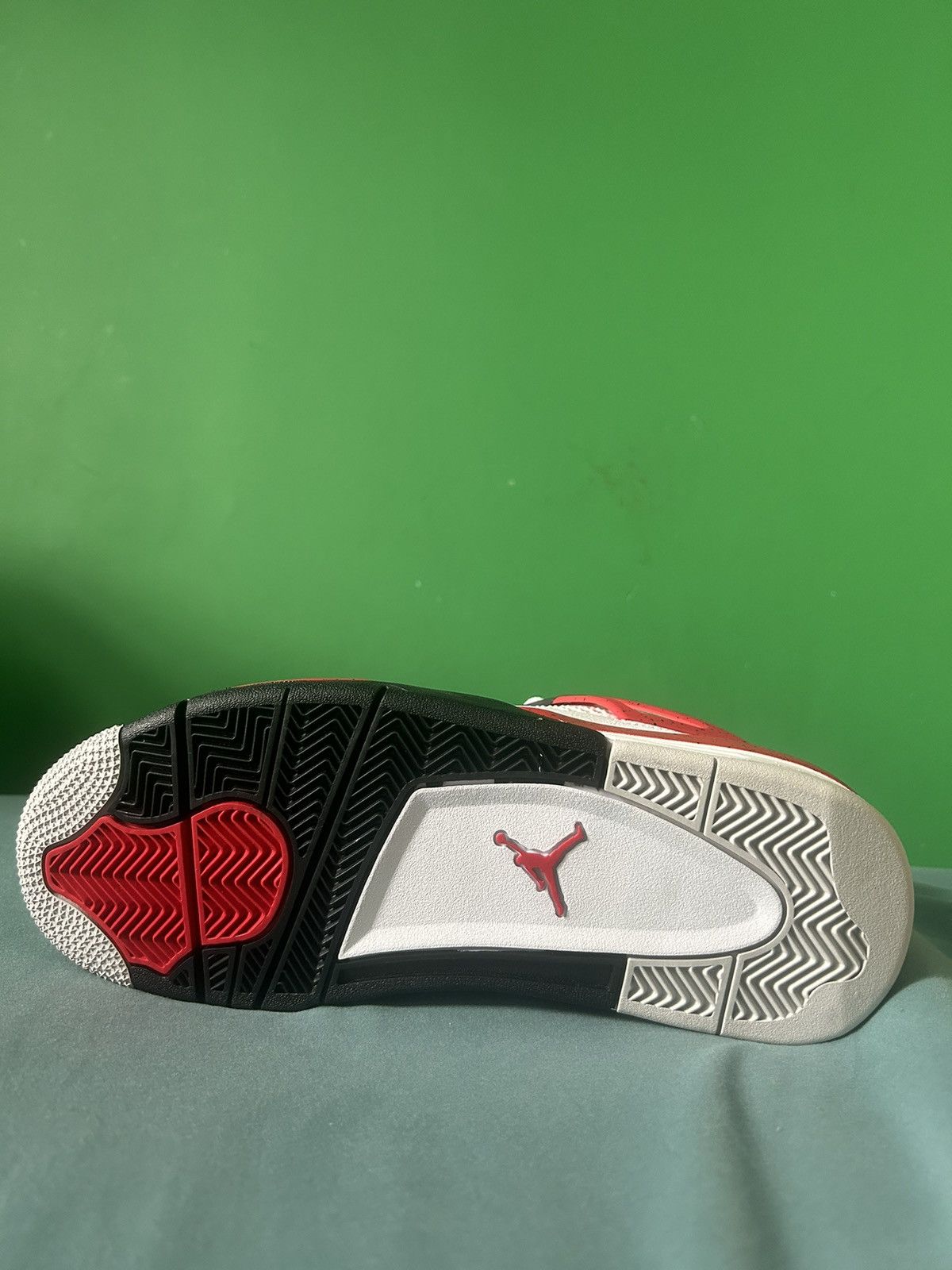 Jordan Brand Nike Air Jordan 4 Red Cement 2023 Size US 9 / EU 42 - 4 Thumbnail