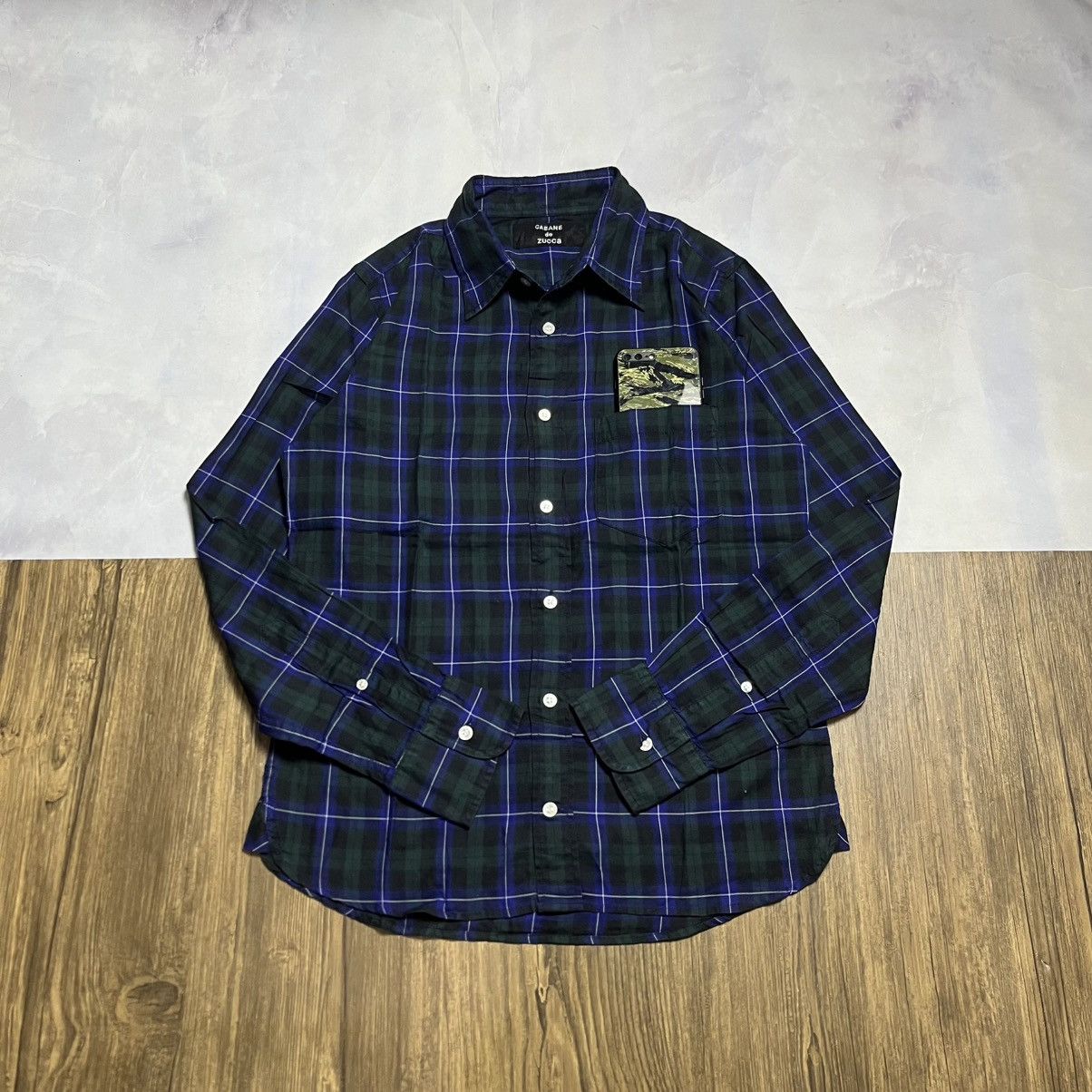 CABANE de ZUCCa Cabbane De Zucca Button Up Pocket Shirt Size US S / EU 44-46 / 1 - 2 Thumbnail
