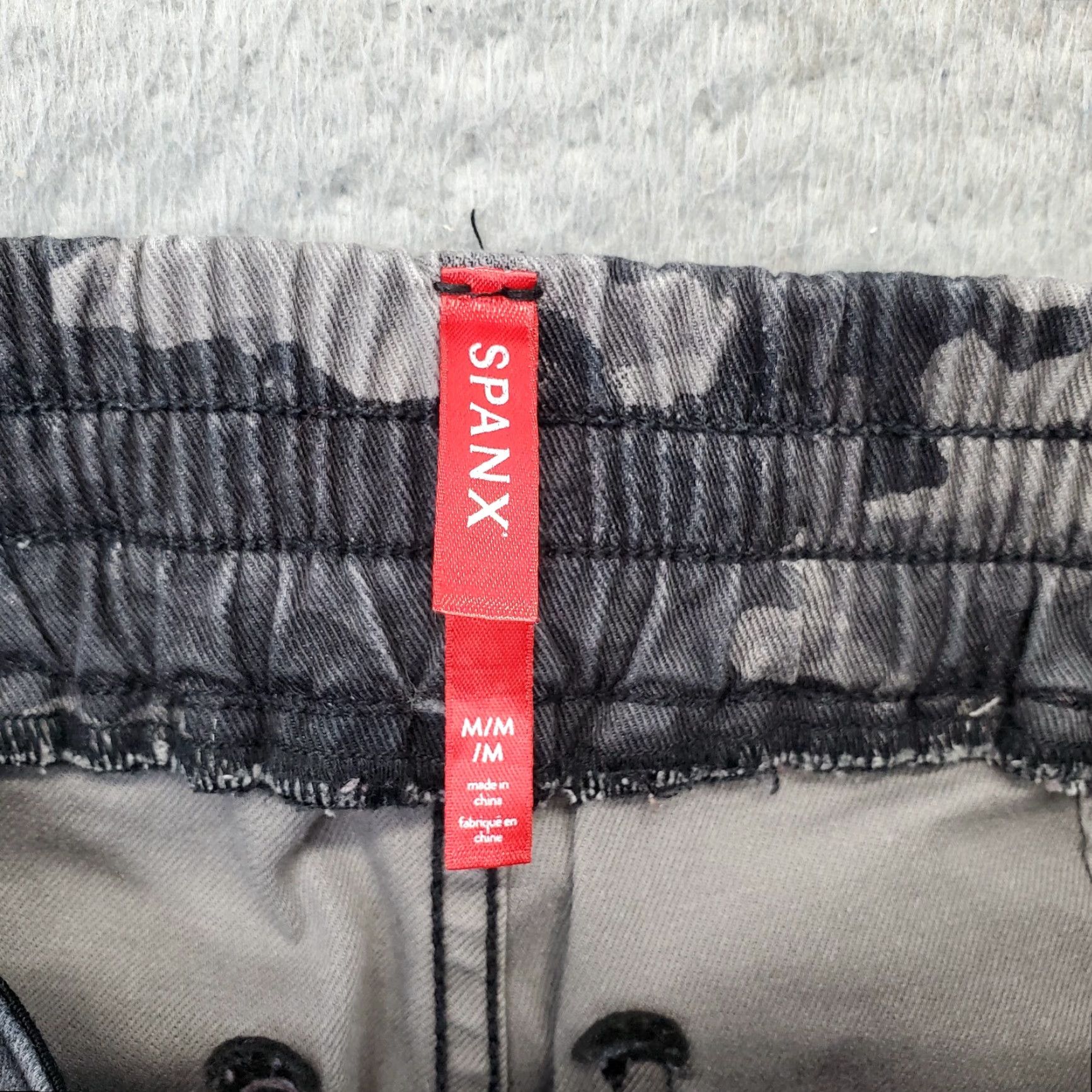 Spanx Spanx Jogger Pants Womens M Multicolor Camouflage Elastic Waist Pockets Tapered Regular Fit Casual Pants Size 32" / US 10 / IT 46 - 6 Thumbnail