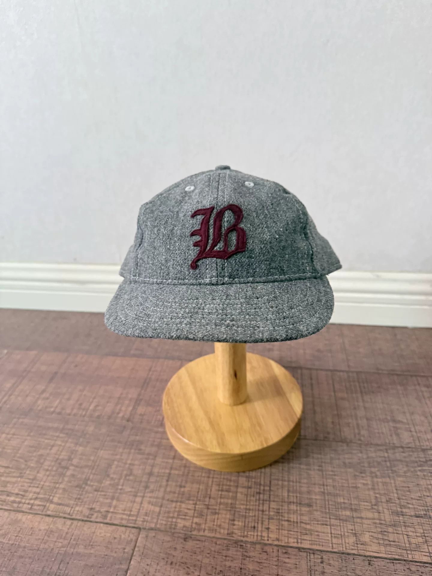 Butcher Products BP Gray Wool Baseball Cap Size ONE SIZE - 1 Thumbnail