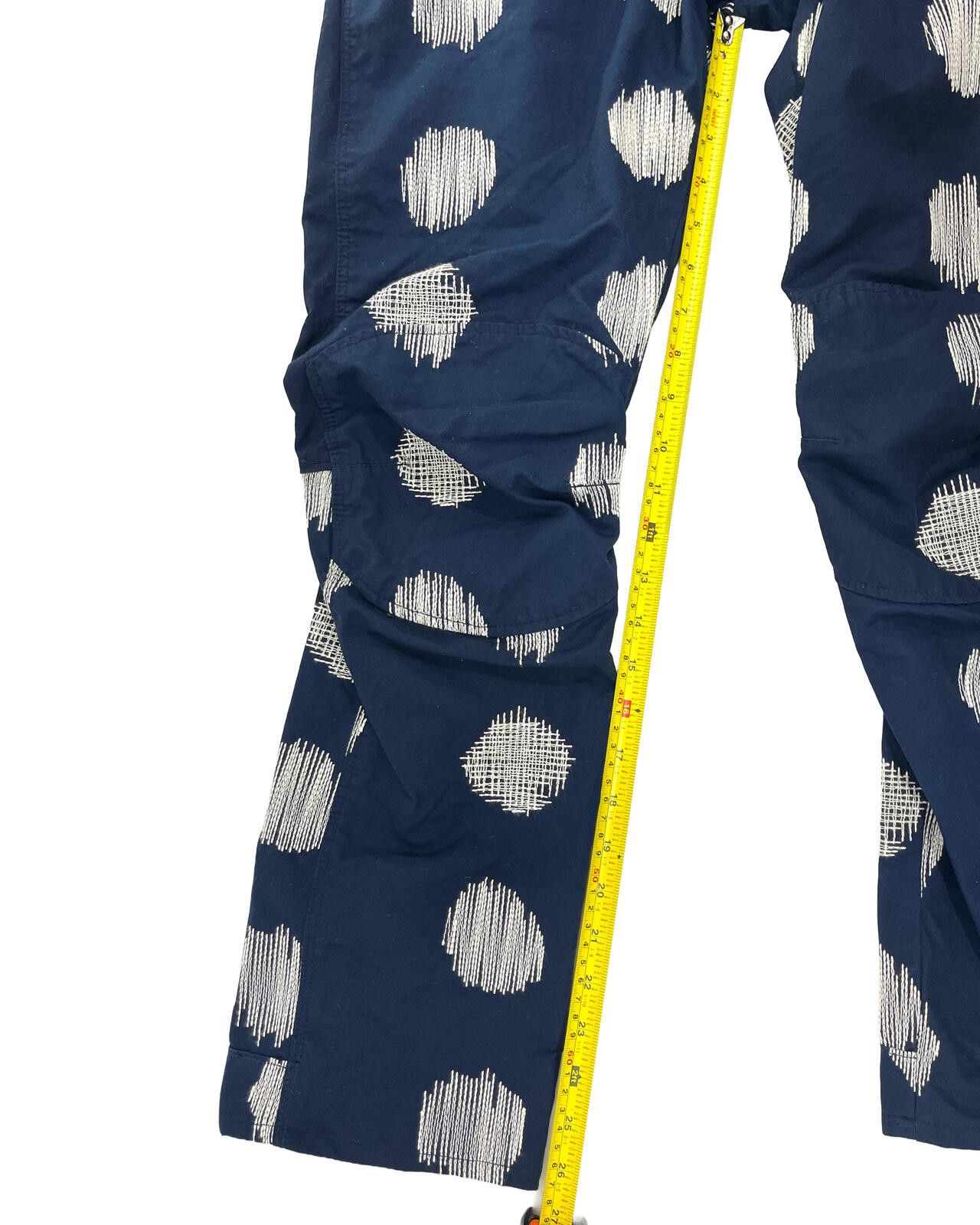 Other G-Star RAW x Pharrell 5622 3D Tapered Sashiko Dot Navy Pants Size US 33 - 11 Thumbnail