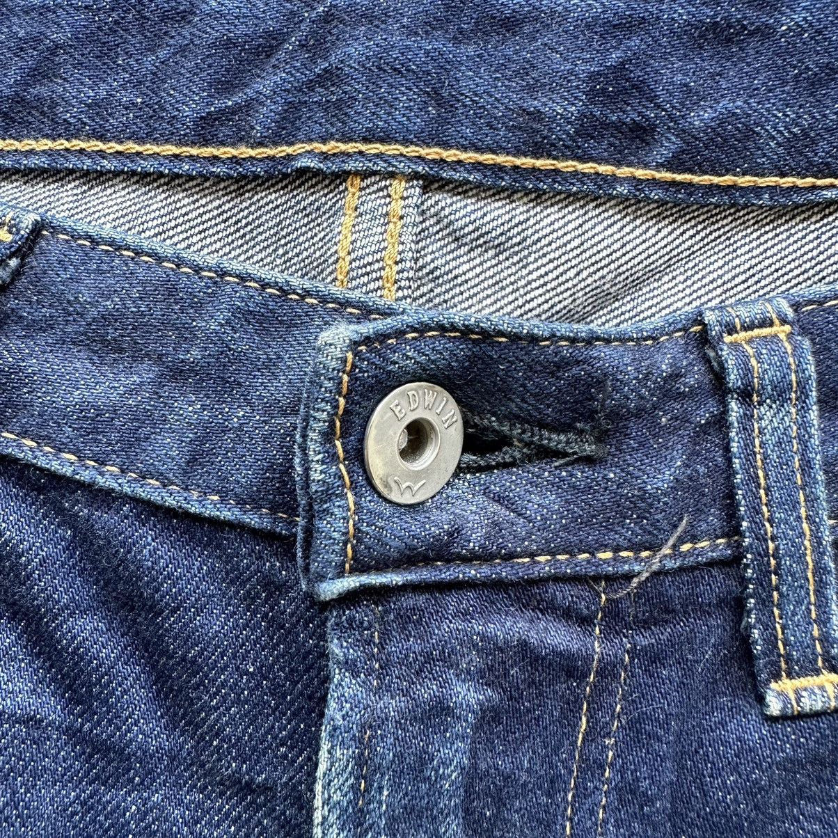 Edwin × Jean × Vintage Vintage Edwin Distressed Faded Denim Jean Pant W31 Size US 31 - 6 Thumbnail