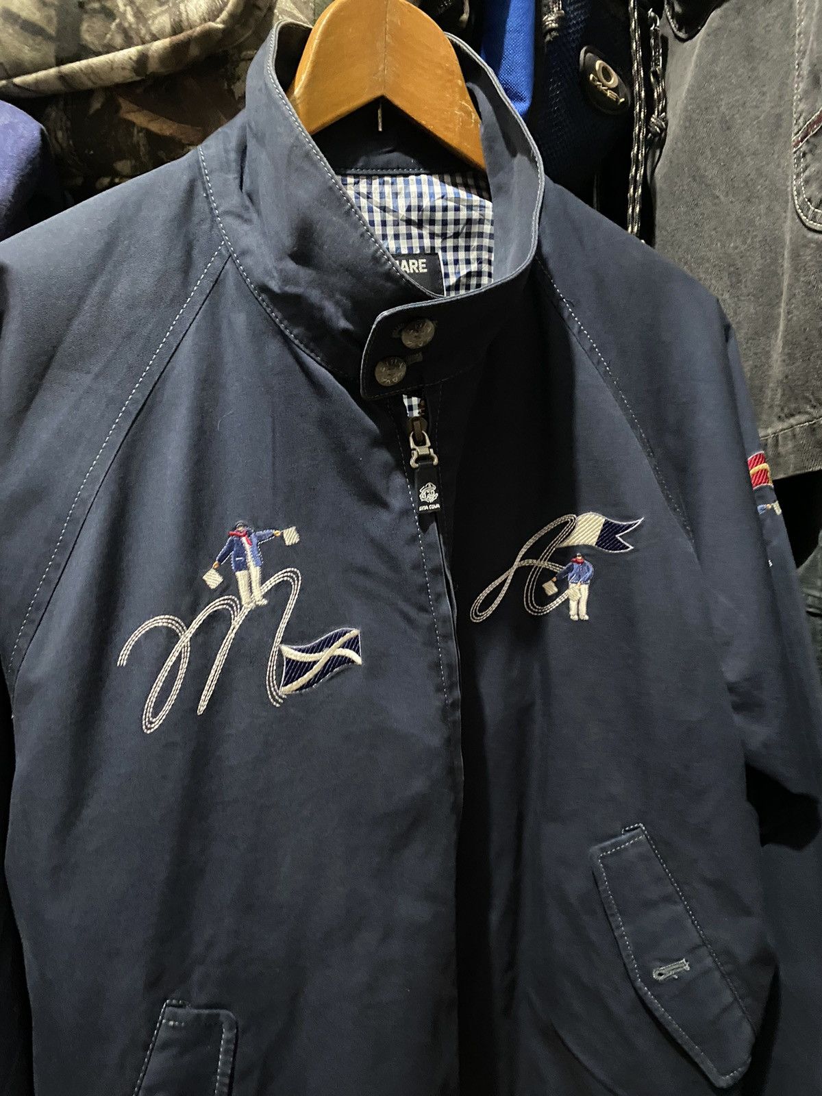 Band Tees × Designer × Vintage Lupo Di Mare Sina Cova jacket vintage Size US M / EU 48-50 / 2 - 8 Thumbnail
