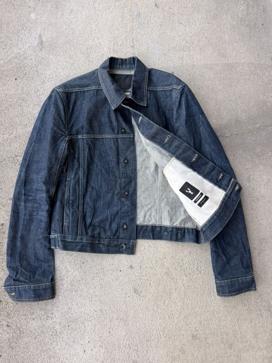 Rick Owens Drkshdw Cone Mills denim worker jacket Size US L / EU 52-54 / 3 - 2 Thumbnail