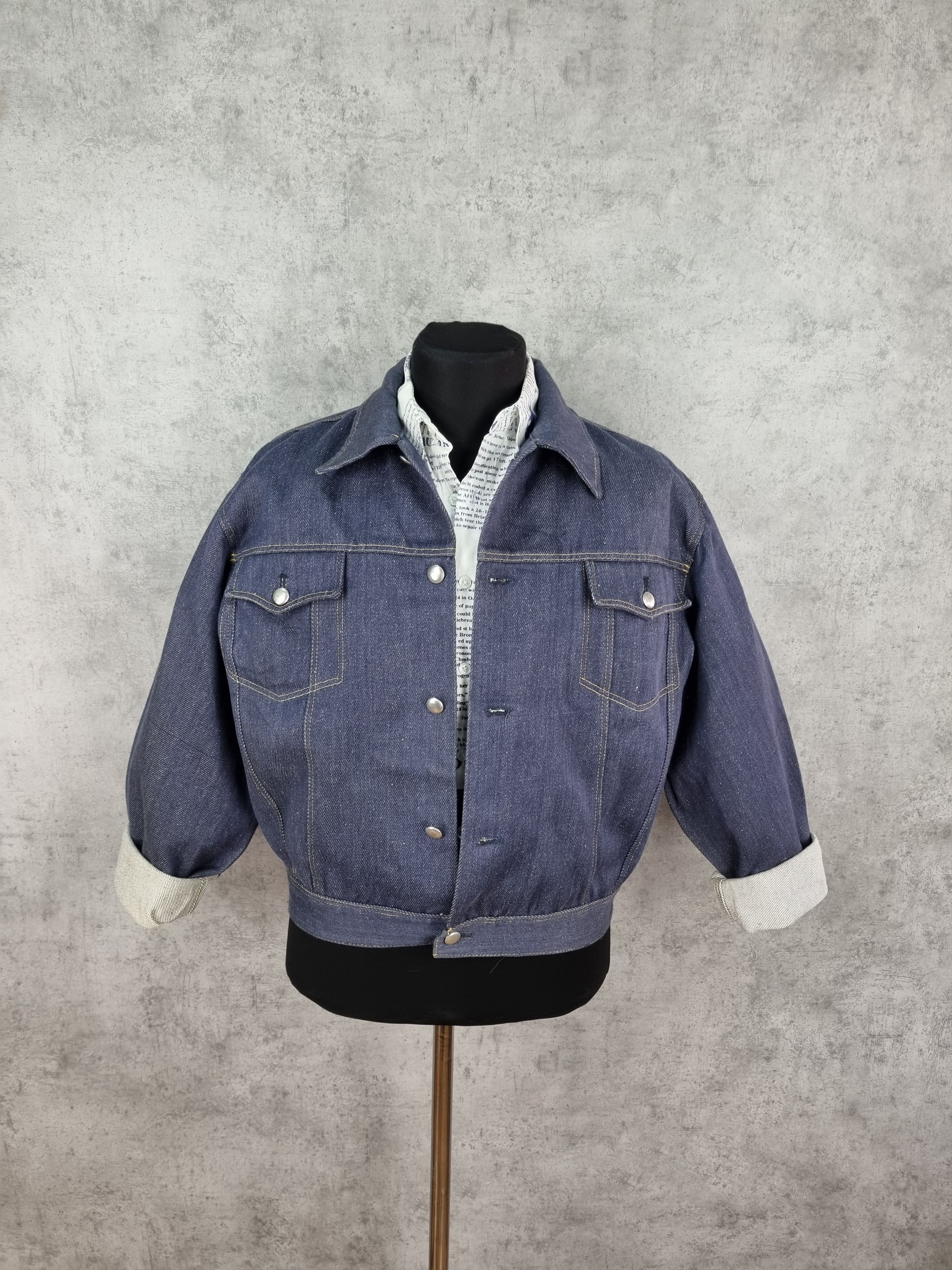 Le Laboureur × Vintage Ozkn Presov Denim Czech Worker French Chore Light Jacket Size US L / EU 52-54 / 3 - 8 Thumbnail