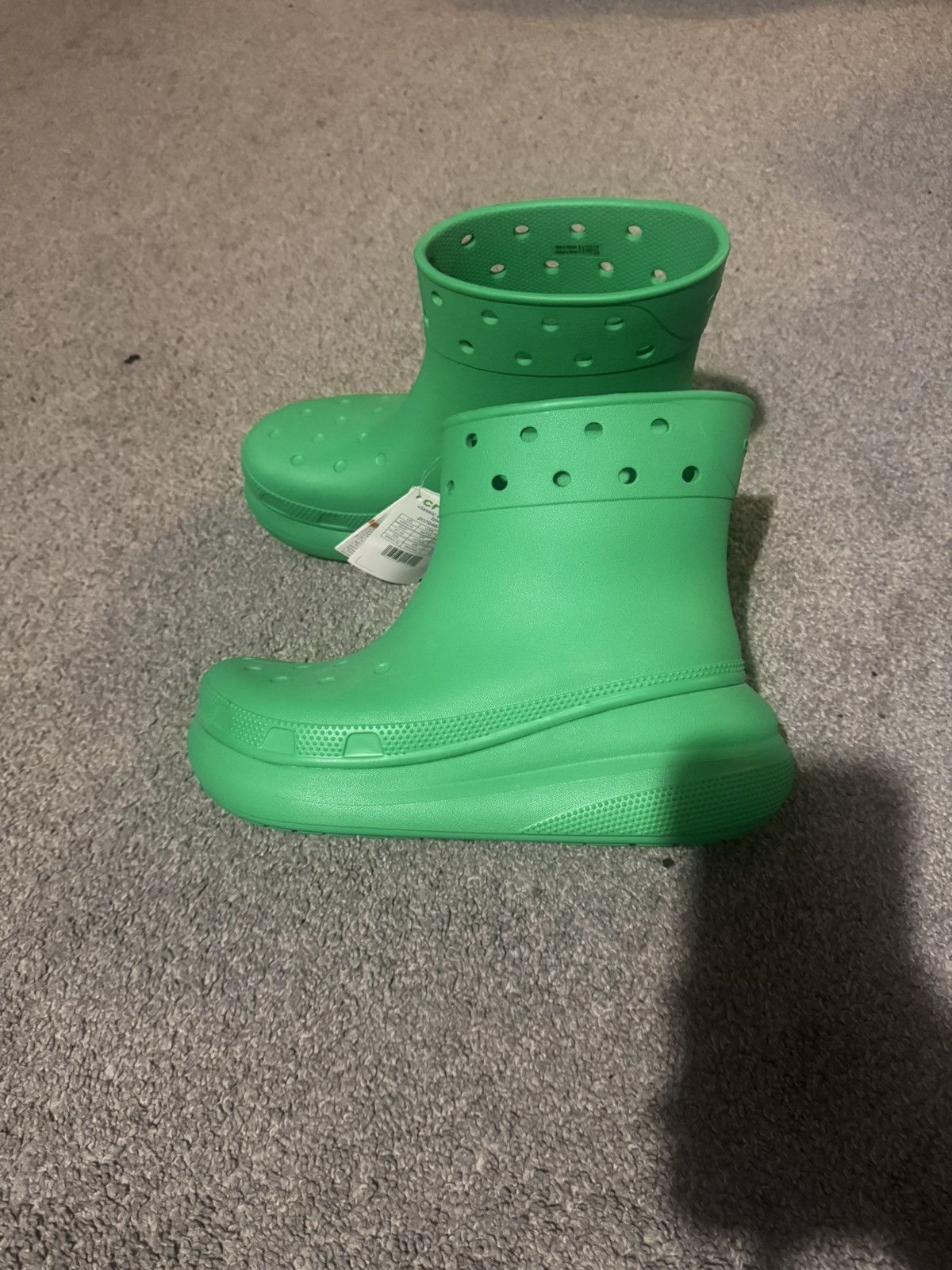 Crocs Green croc boots Size US 10 / IT 40 - 2 Thumbnail