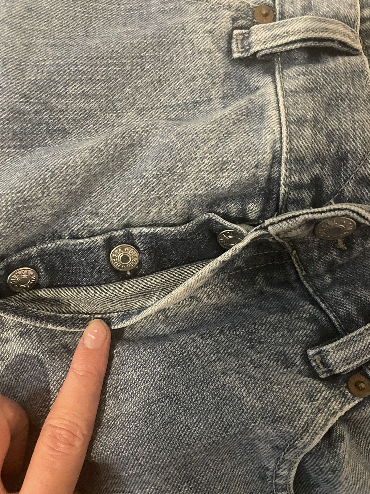 Diesel Diesel 5 pocket light wash jeans Size US 34 / EU 50 - 3 Thumbnail