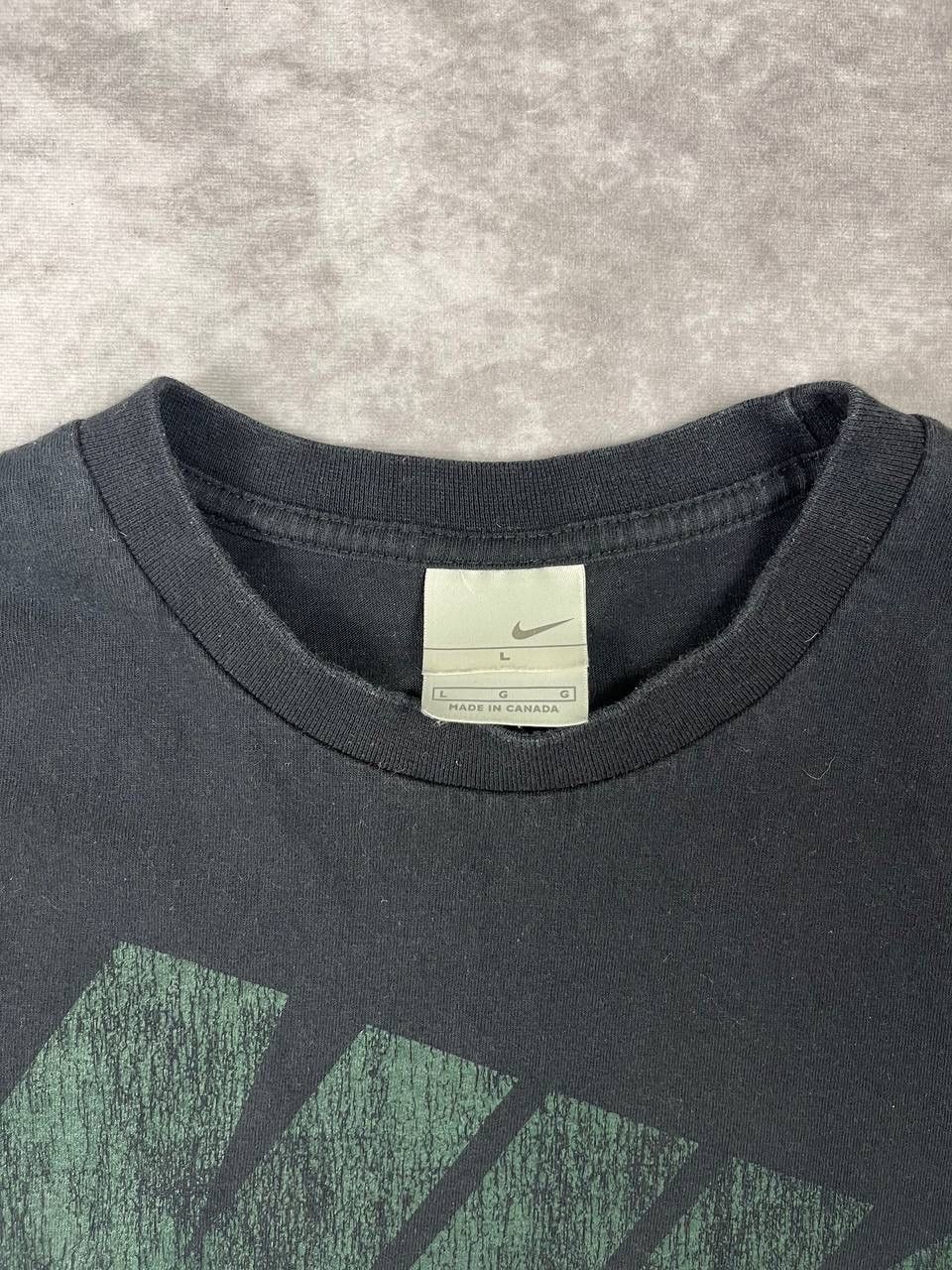 Nike [18]Vintage Nike Long Sleeve Shirt Centre Spellout Y2K Large Size US L / EU 52-54 / 3 - 2 Thumbnail