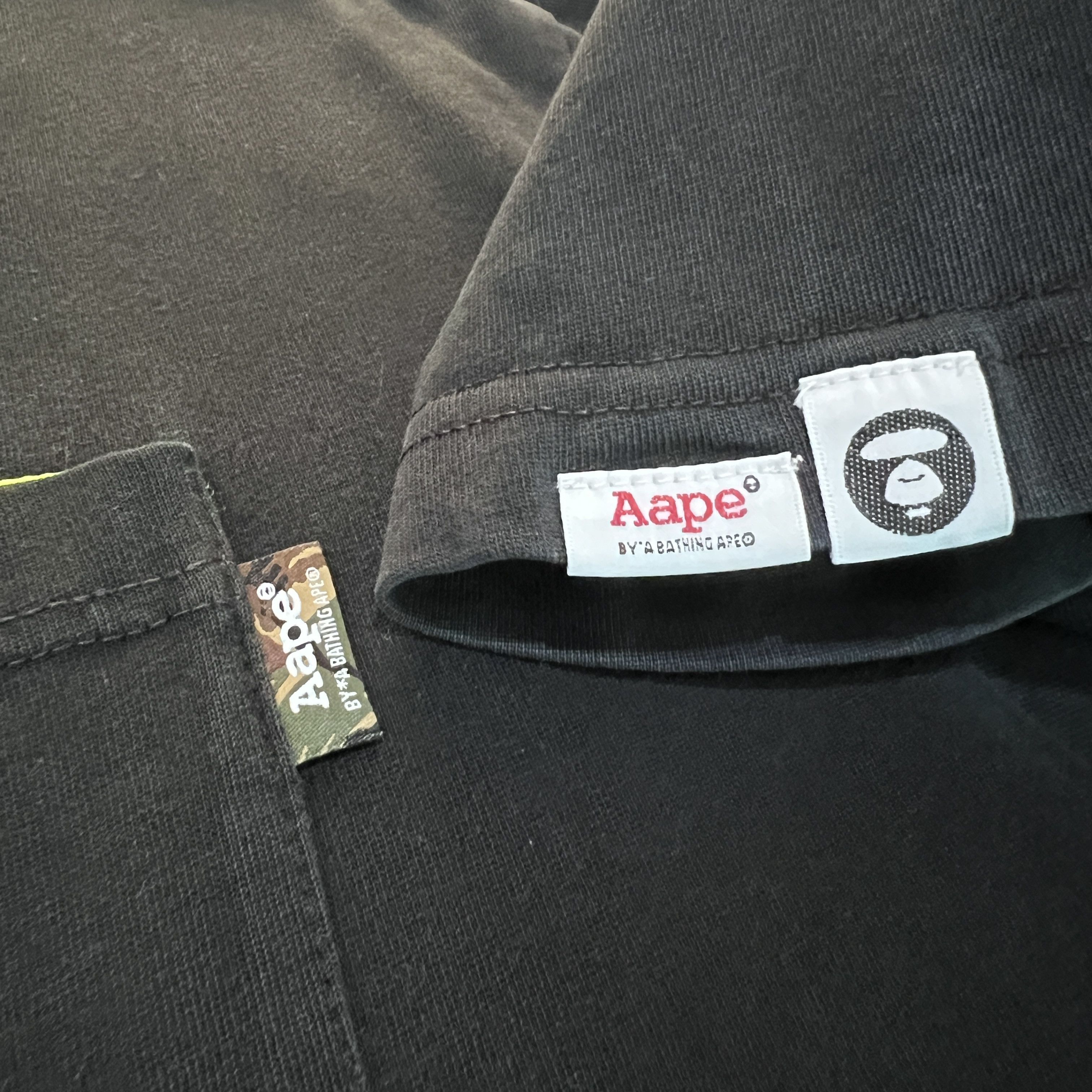 Aape Aape by A Bathing Ape SPEC-APUNVS-AP01 Pocket Tee Size US M / EU 48-50 / 2 - 7 Thumbnail
