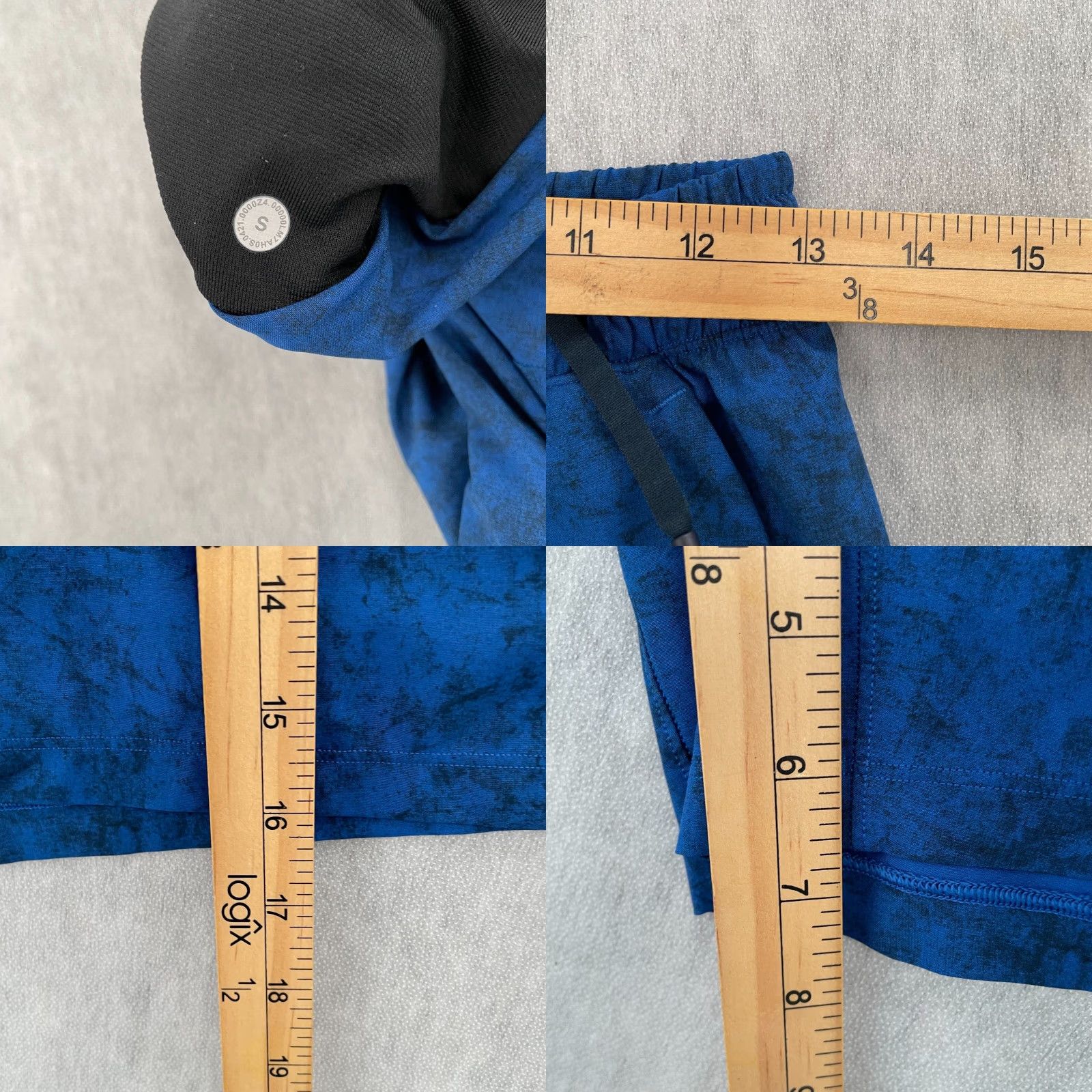 Lululemon VINTAGE Lululemon Shorts Men Small Active Drawstring PACE Breaker Gym Running 90s Blue Size US 29 - 8 Thumbnail