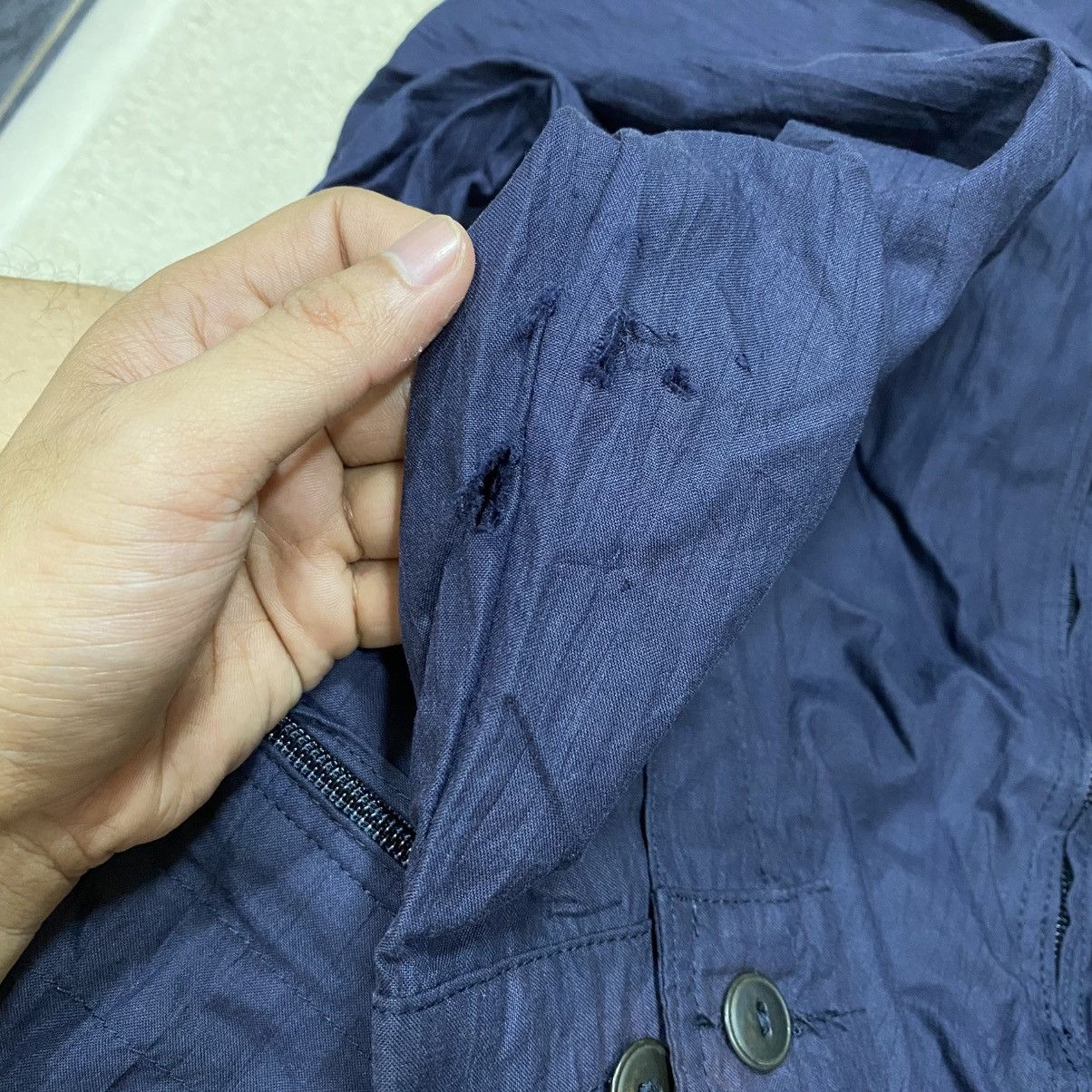 Designer × Givenchy Vintage Made In Italy GIVENCHY Light Jacket Size US M / EU 48-50 / 2 - 18 Thumbnail