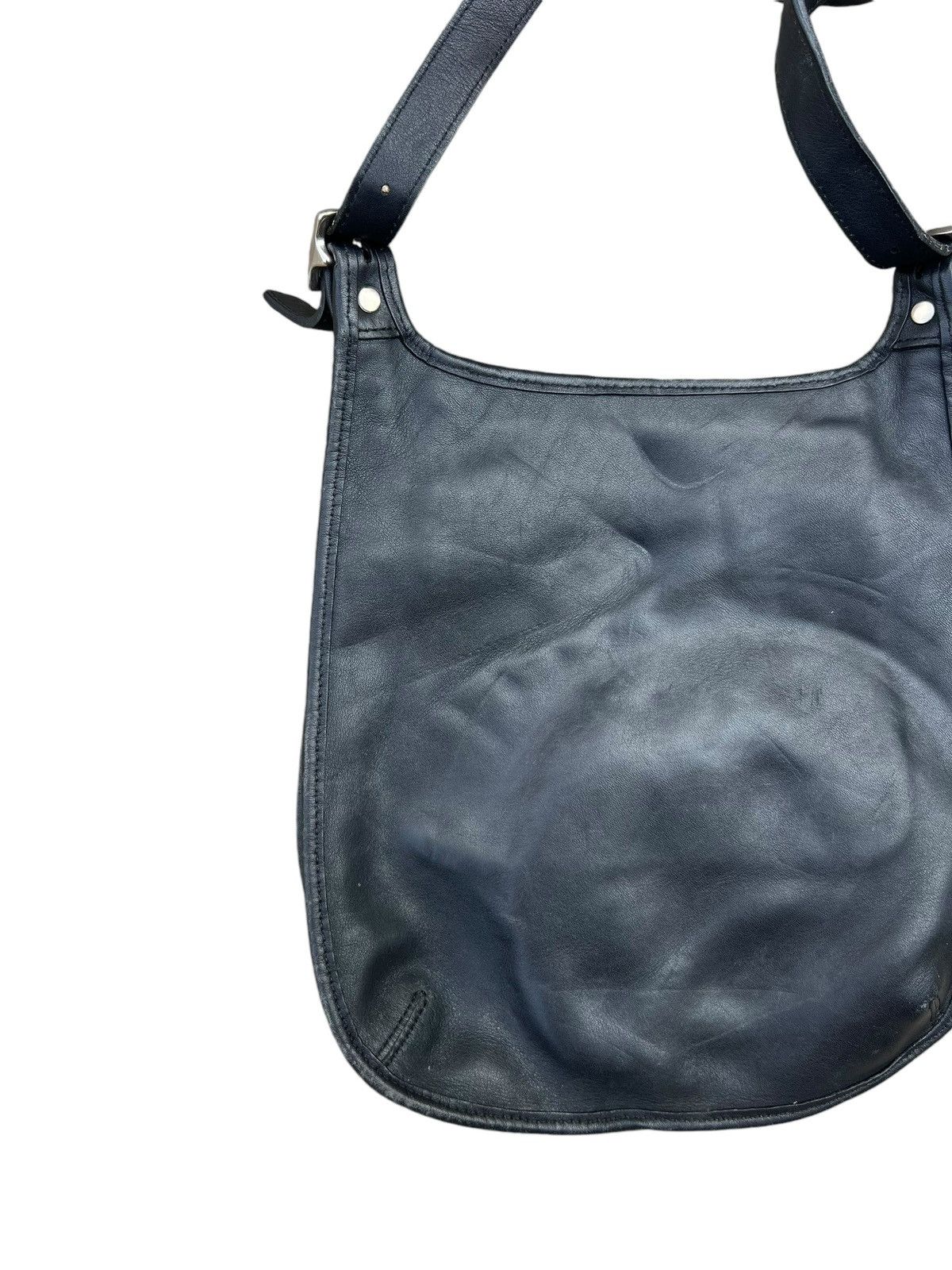 Coach × Leather Vintage Coach Patina Glove Tanned Leather Flap Bag Size ONE SIZE - 19 Thumbnail