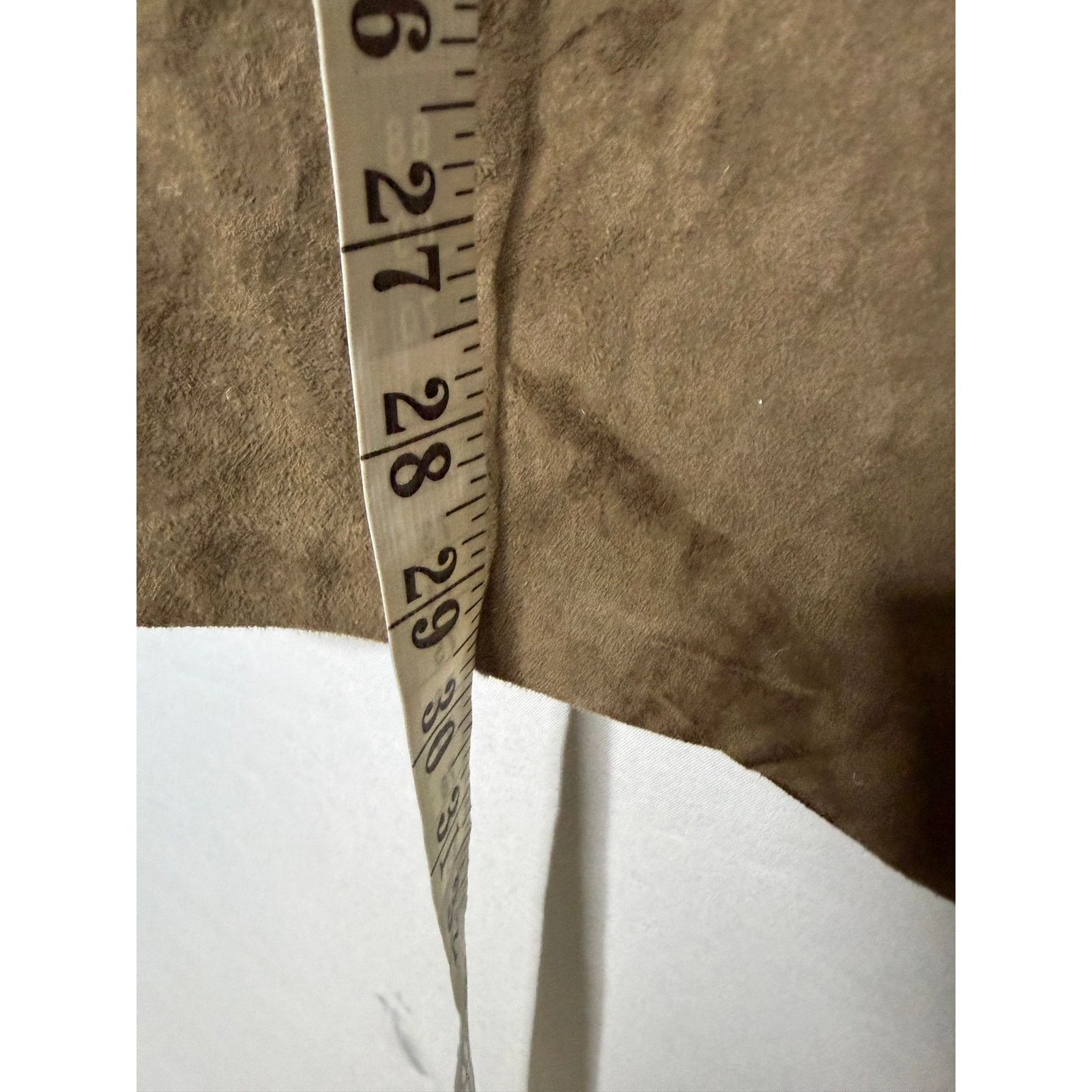 Zadig & Voltaire Zadig & Voltaire Flared Suede Trousers In Bronze Tan 40 L 10 Size 32" / US 10 / IT 46 - 5 Thumbnail