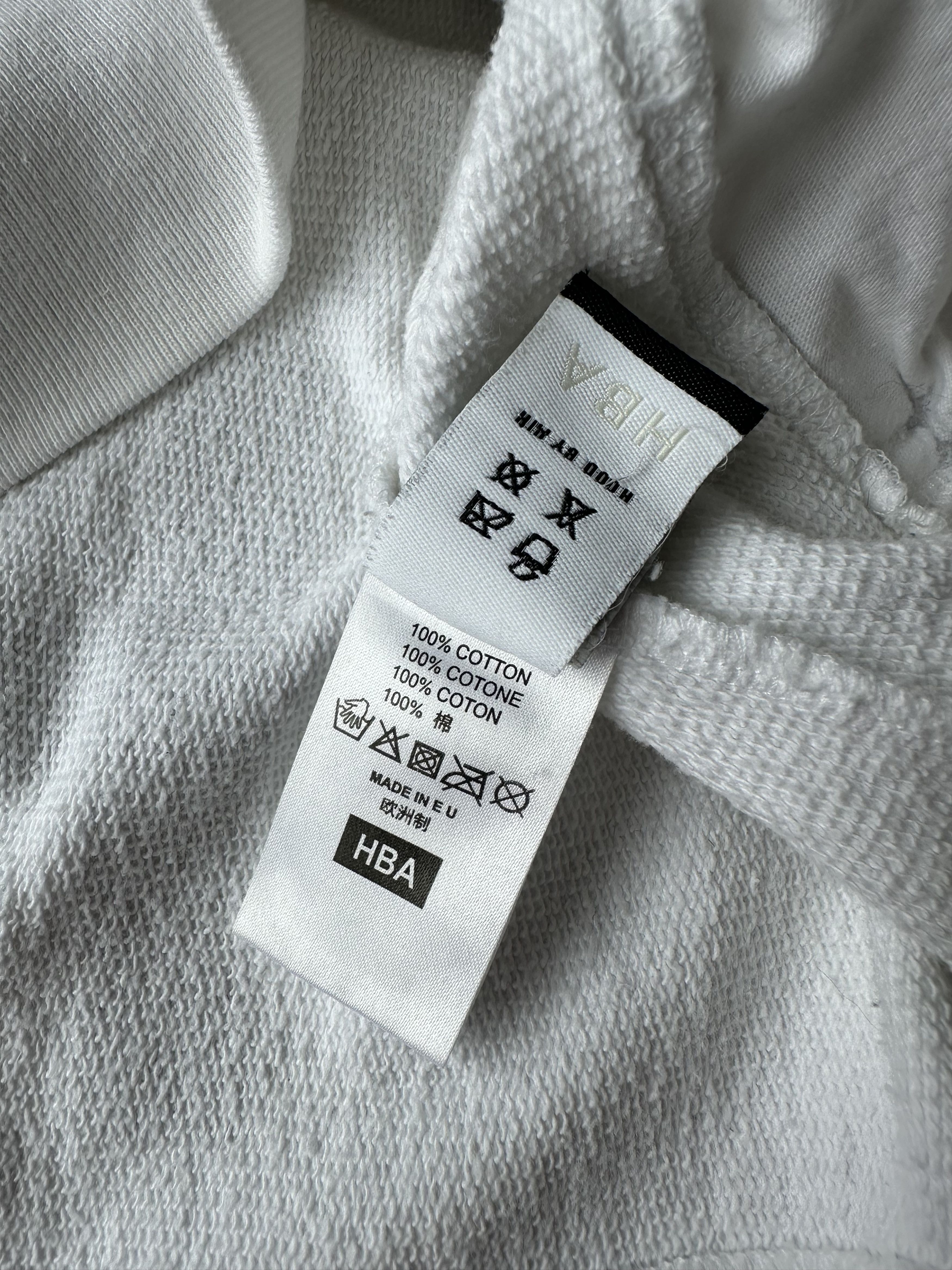 Hood By Air FW15 Hood By Air Runway Striped White Hoodie Size US XL / EU 56 / 4 - 9 Thumbnail