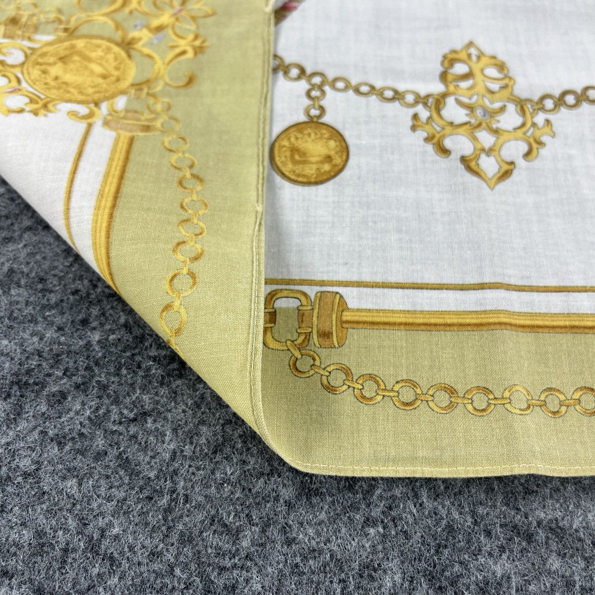 Lancel × Vintage Lancel Handkerchief / Bandana / Neckerchief B459 Size ONE SIZE - 7 Thumbnail