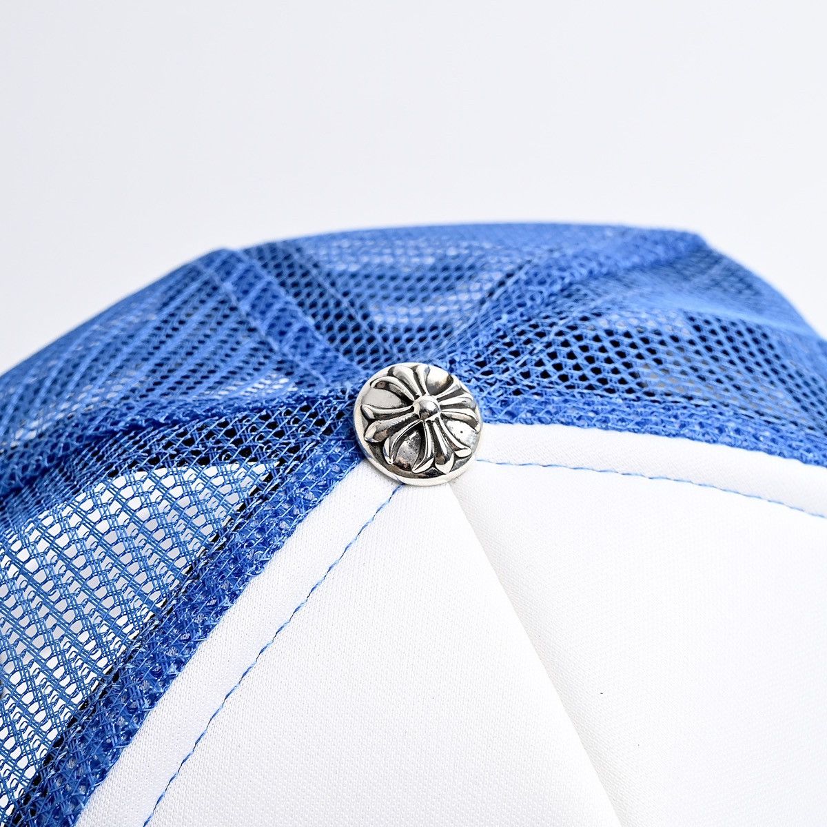 Chrome Hearts CHROME HEARTS HAT TRUCKER KING TACO BLUE Size ONE SIZE - 4 Thumbnail