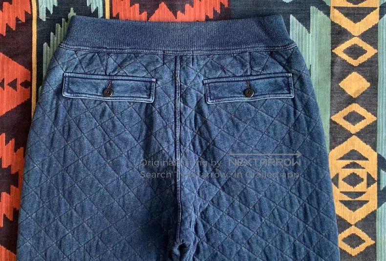 RRL Ralph Lauren RRL Ralph Lauren size L Indigo quilted cotton pants Size US 30 / EU 46 - 9 Thumbnail
