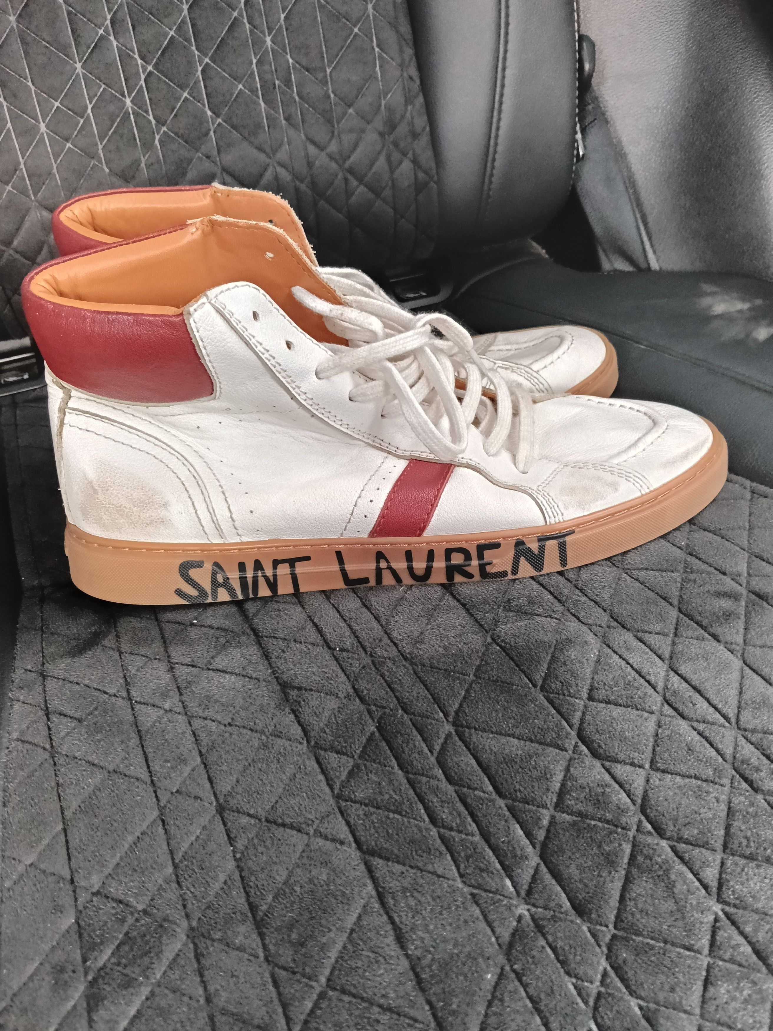Saint Laurent Paris 17FW Joe “BAD LIEUTENANT” Sneakers Sz43 | Grailed