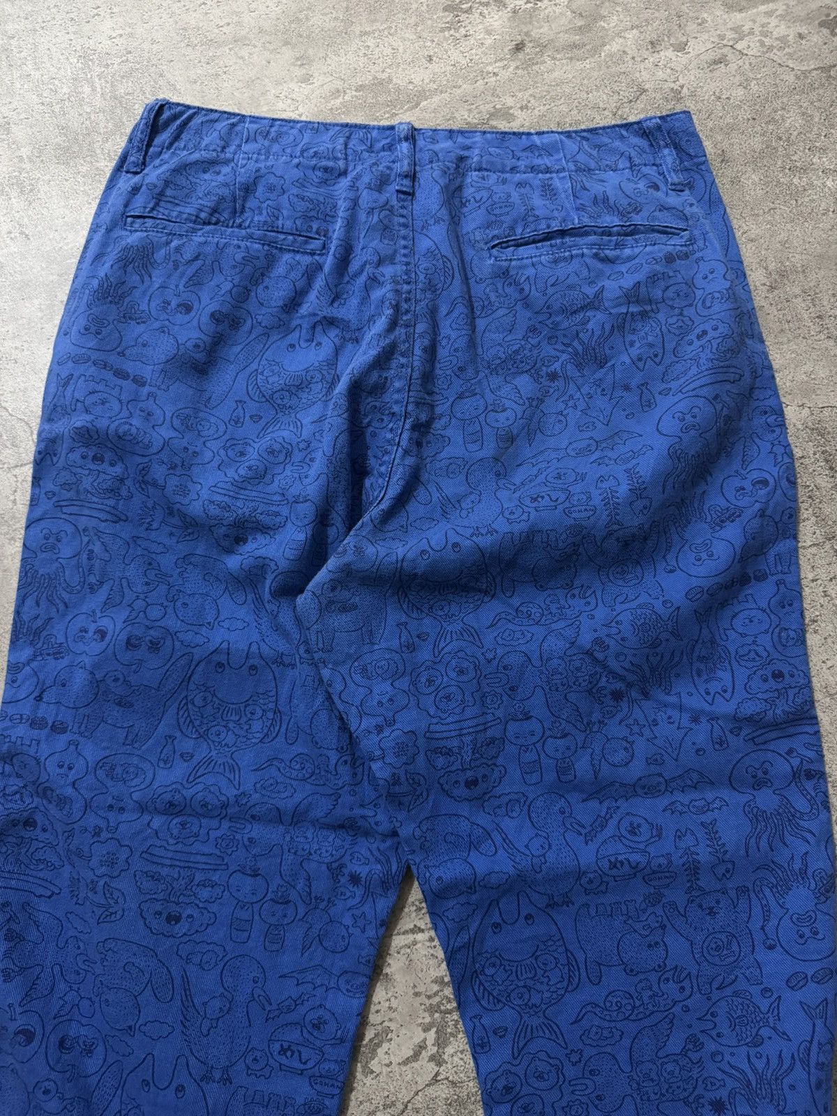 Ne-Net VINTAGE NE-NET ISSEY MIYAKE FULLPRINTED PANTS Size US 32 / EU 48 - 5 Thumbnail