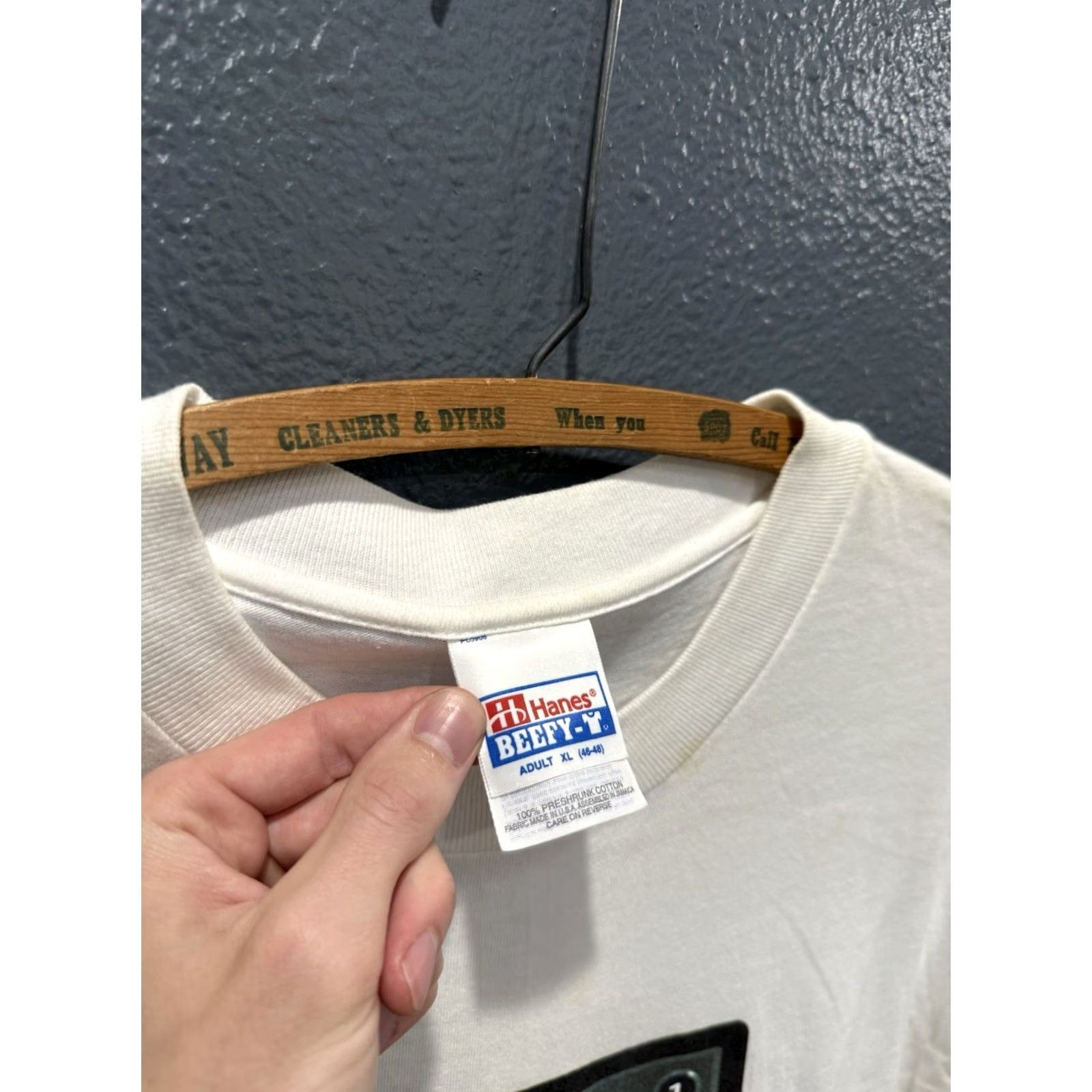 Hanes VINTAGE Star Wars General Veers White T-Shirt XL Hanes Shirt Men 90s Size US XL / EU 56 / 4 - 2 Thumbnail