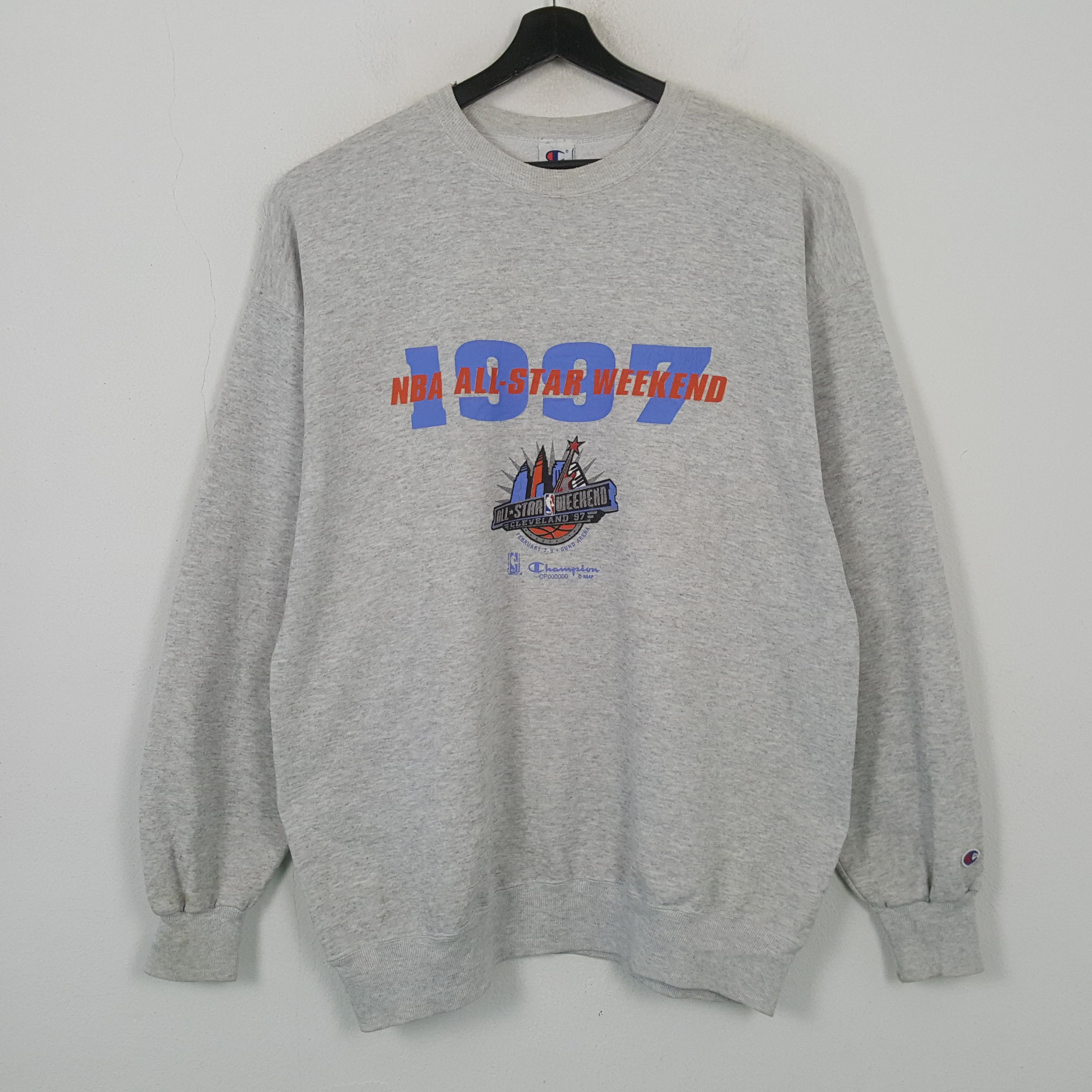 Champion 1997 NBA All Star Weekend Champion Sweasthirt RR6 Size US XL / EU 56 / 4 - 1 Thumbnail