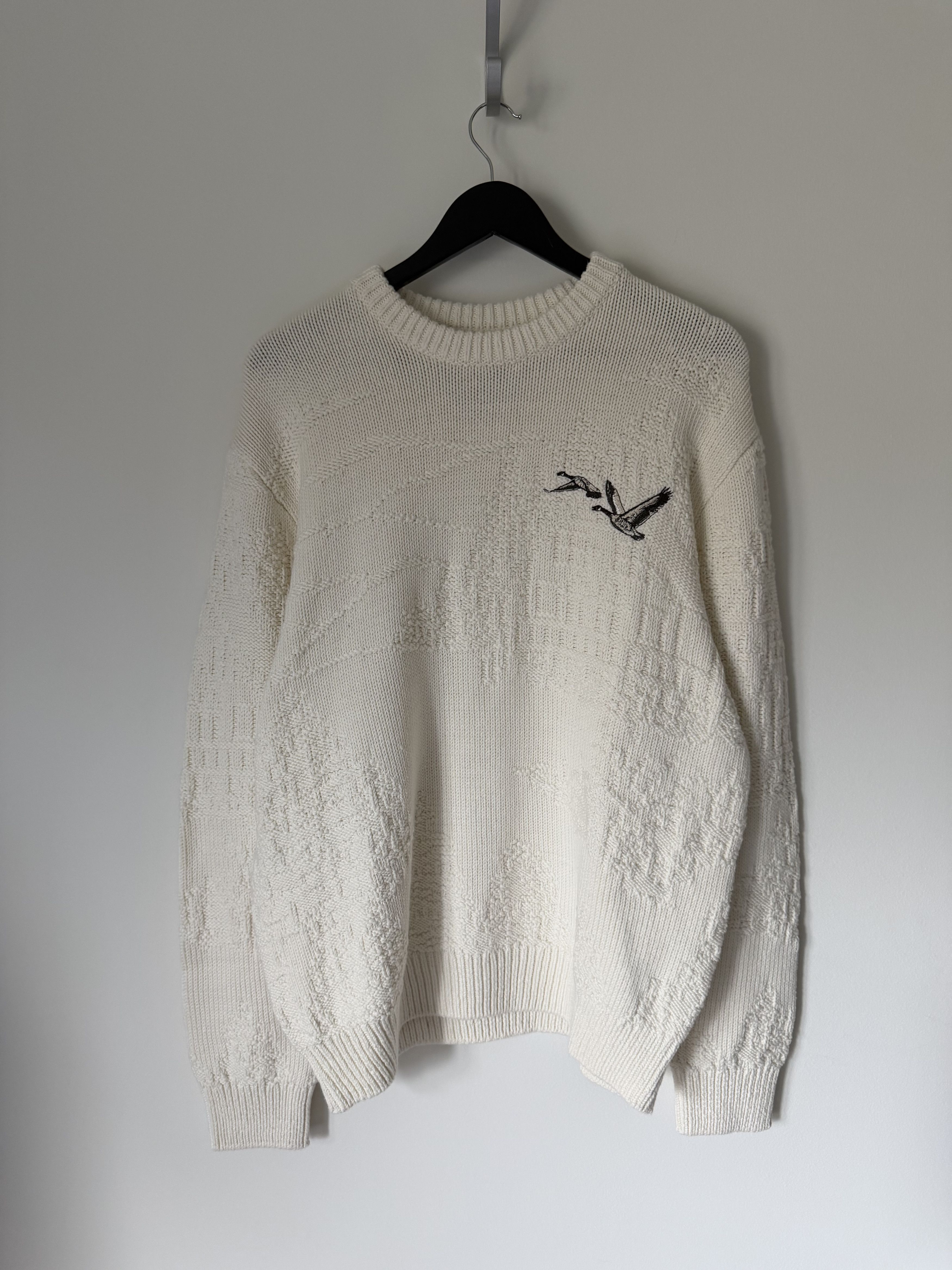 Aime Leon Dore × Woolrich Woolen Mills Aime Leon Dore Woolrich Lodge Sweater in White Size US L / EU 52-54 / 3 - 2 Thumbnail