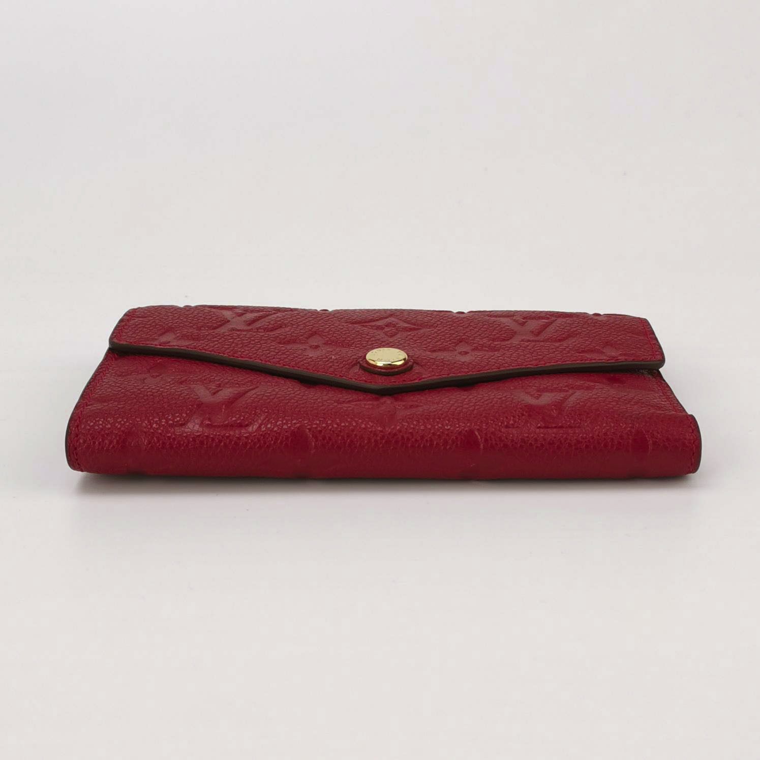 Louis Vuitton Louis Vuitton (LV) Cowhide solid color monogram embossed sn Size ONE SIZE - 2 Thumbnail
