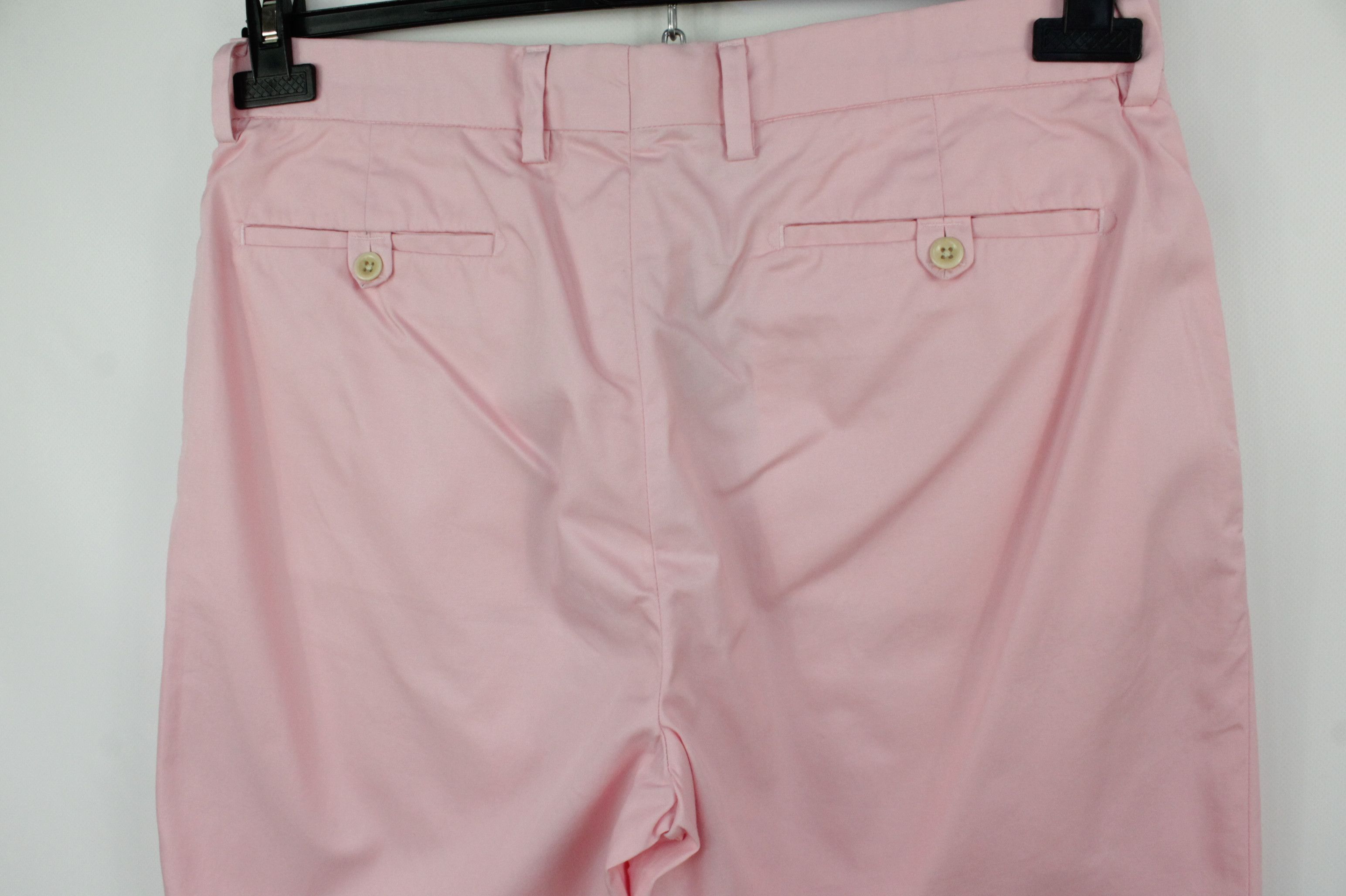 Polo Ralph Lauren Polo Ralph Lauren Pink Cotton Regular Fit Chino Shorts Size US 32 / EU 48 - 4 Thumbnail