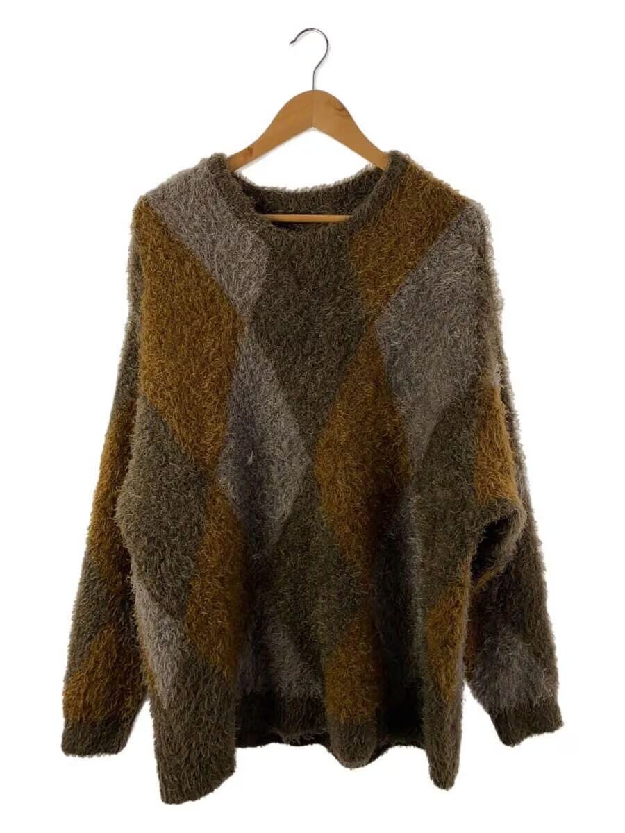 Number (N)ine Diamond Fluffy Knit Sweater Size US XL / EU 56 / 4 - 1 Thumbnail