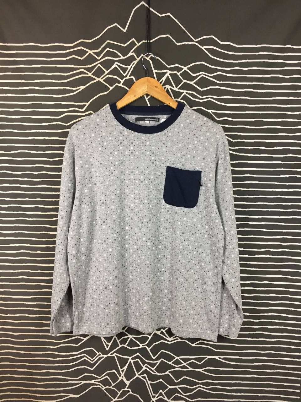 Masaki Matsushima Masaki Matsushima Japanese Designer Patterned Pocket Tee Size US L / EU 52-54 / 3 - 2 Thumbnail