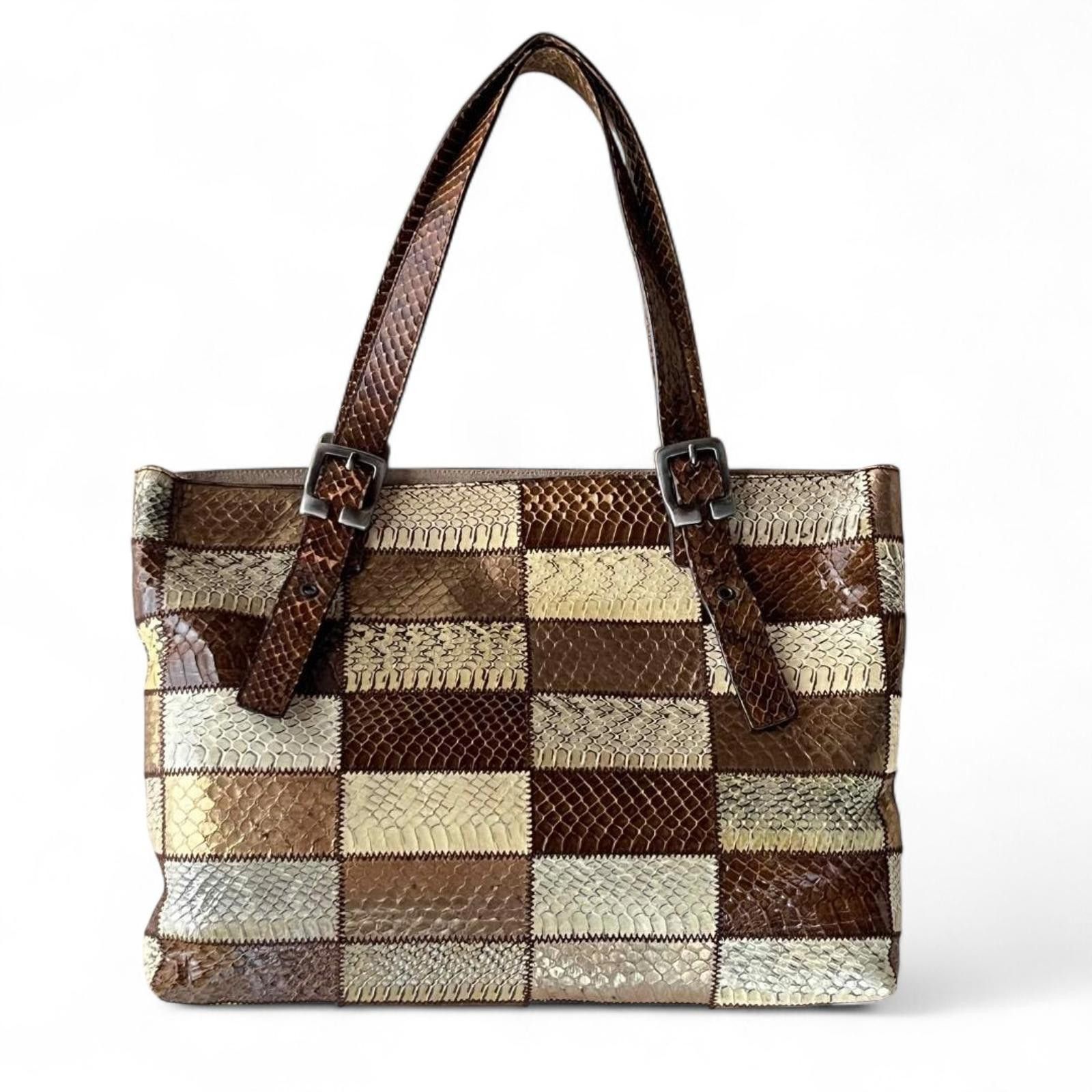Miu Miu Miu Miu - Patchwork Leather Tote Bag Size ONE SIZE - 2 Thumbnail