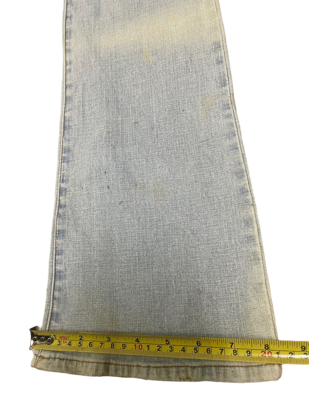 If Six Was Nine Vintage Japanese Brand Blue Wash Style Flare Jeans Size US 29 - 15 Thumbnail