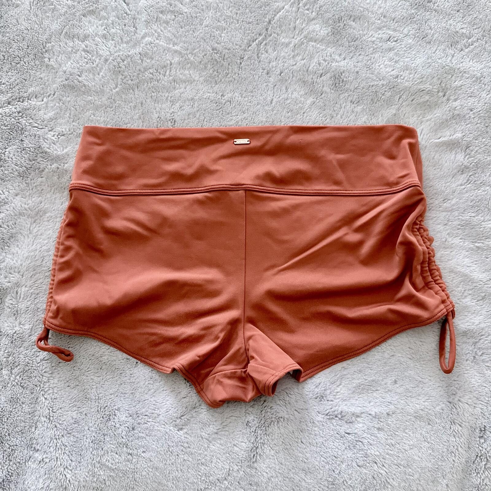 Other Women's Swim Shorts with Side Drawstrings Size ONE SIZE - 2 Thumbnail