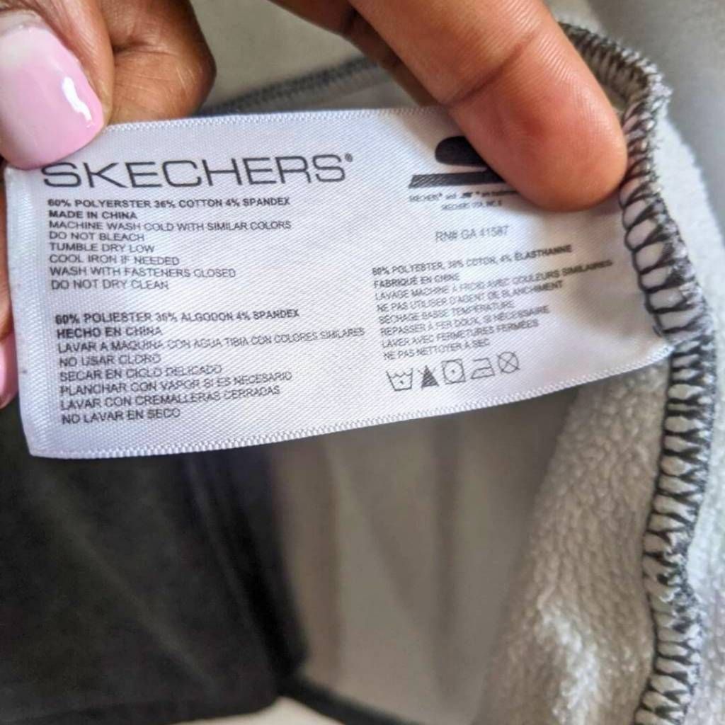 SKECHERS Skechers Women’s Small Gray Fleece Jacket Full Zip Lightweight Casual Outdoor Size S / US 4 / IT 40 - 9 Thumbnail