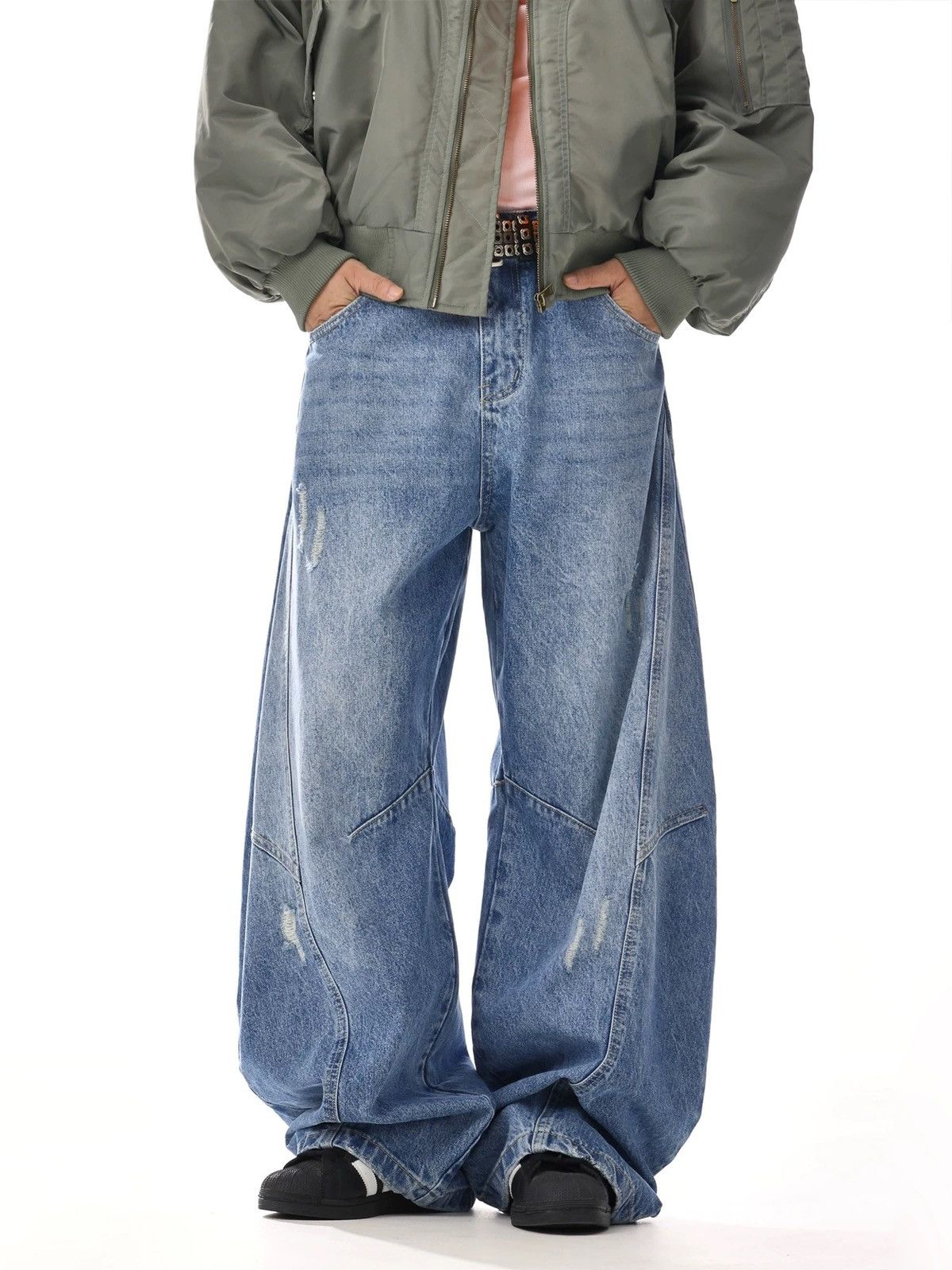 Japanese Brand × Vintage Retro punk pants Size US 32 / EU 48 - 1 Thumbnail