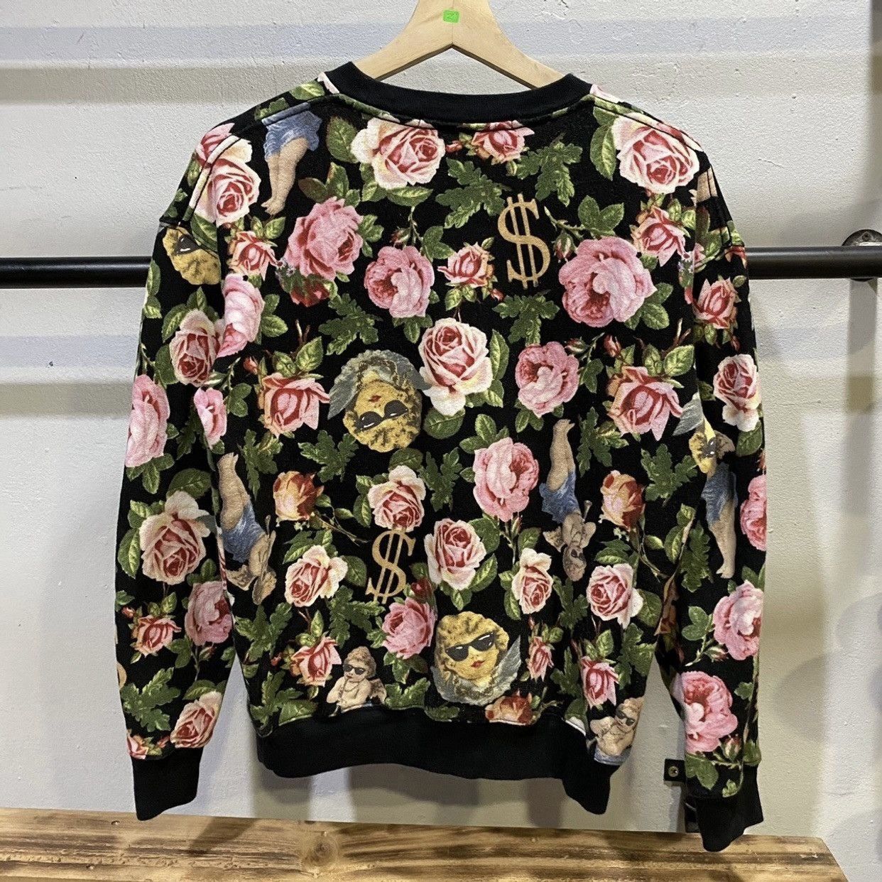 Designer × Joyrich Joyrich by Tom Hirota Dollar Sign Flowers Sweatshirts Size US S / EU 44-46 / 1 - 2 Thumbnail