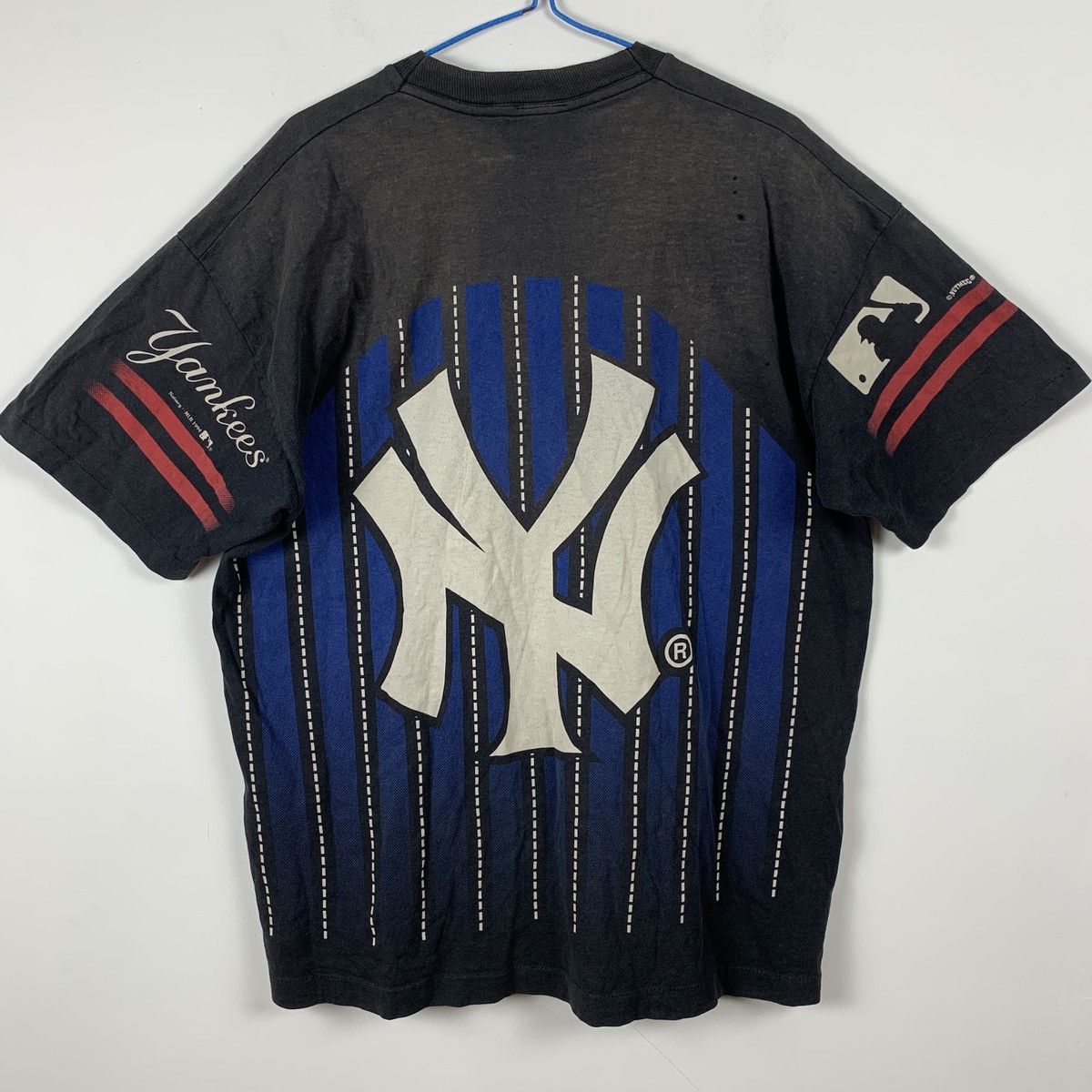 New York Yankees Nutmeg New York Yankees Vintage 1994 Single Stitch T-Shirt Size US XL / EU 56 / 4 - 6 Thumbnail