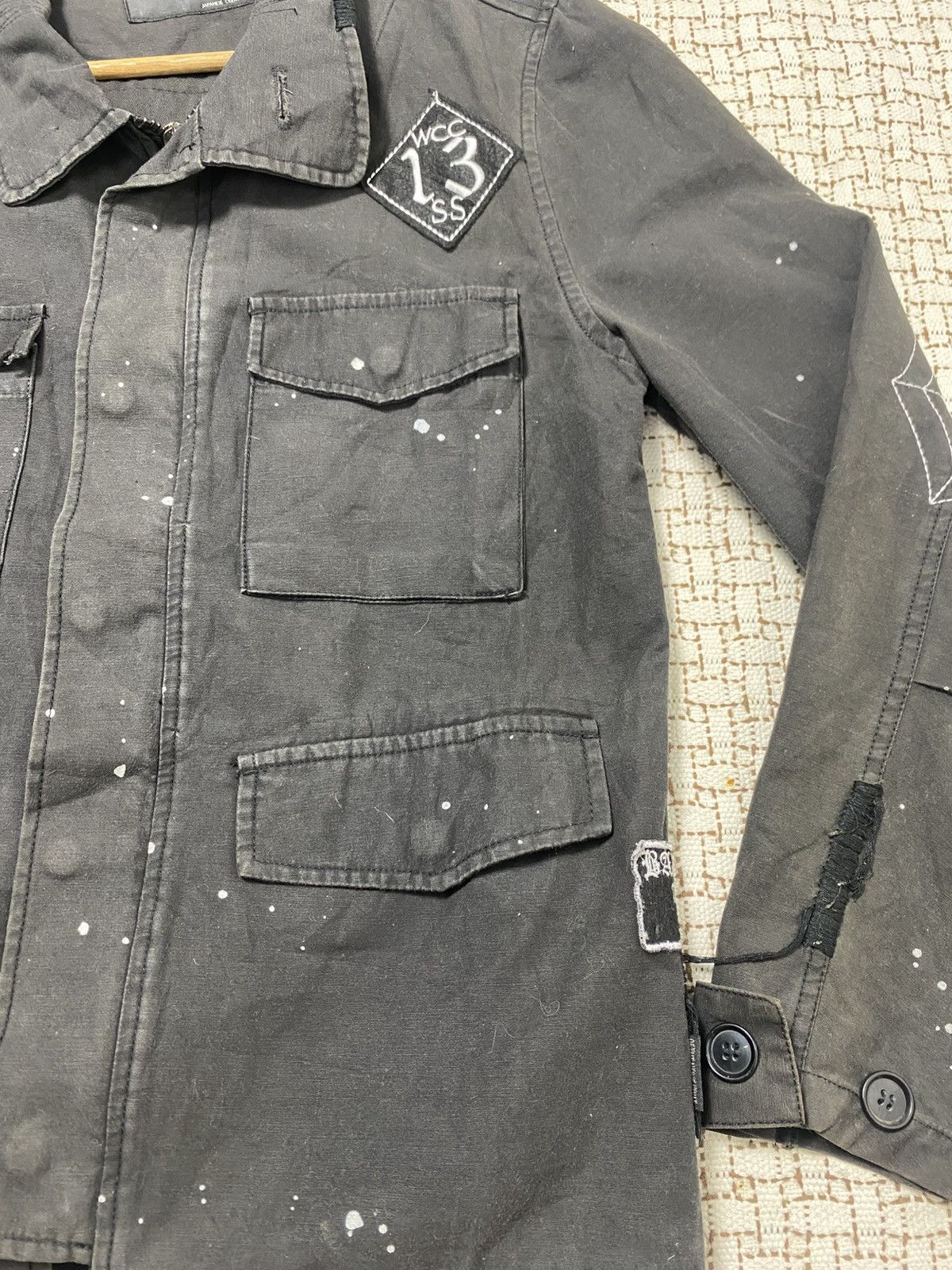 Japanese Brand Of The Neige Style Splash Paint Zipper Punk Jacket Size US S / EU 44-46 / 1 - 8 Thumbnail