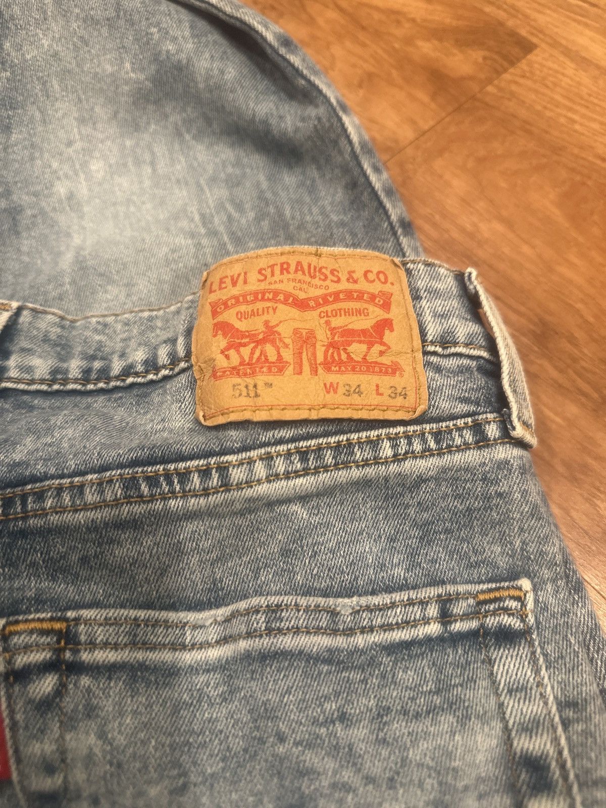 Levi's Vintage Clothing Vintage Levi 511 Jeans Size US 34 / EU 50 - 3 Thumbnail