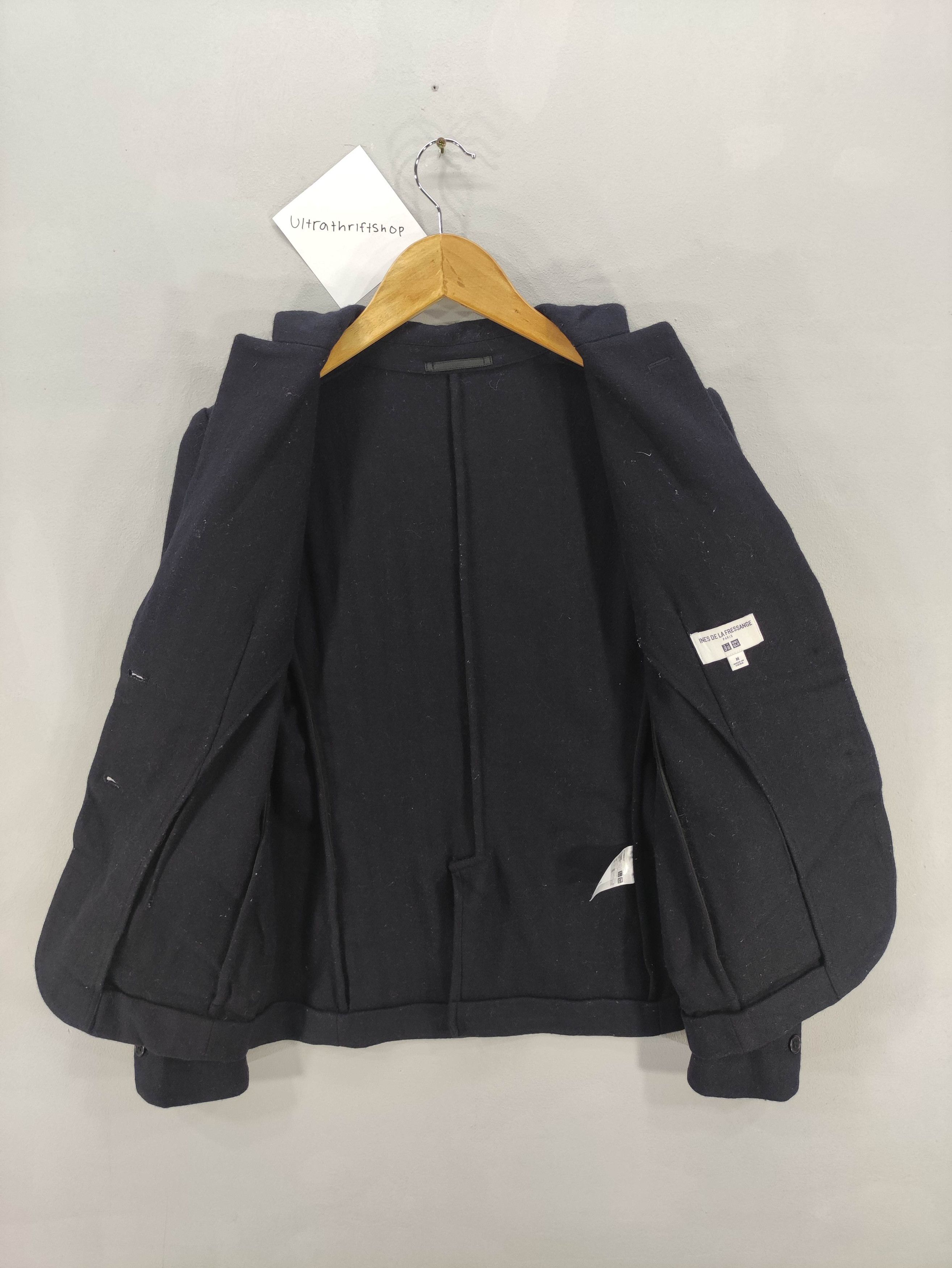 Uniqlo Ines De La Fressange Uniqlo Wool Coat Jacket Size XS / US 0-2 / IT 36-38 - 4 Thumbnail