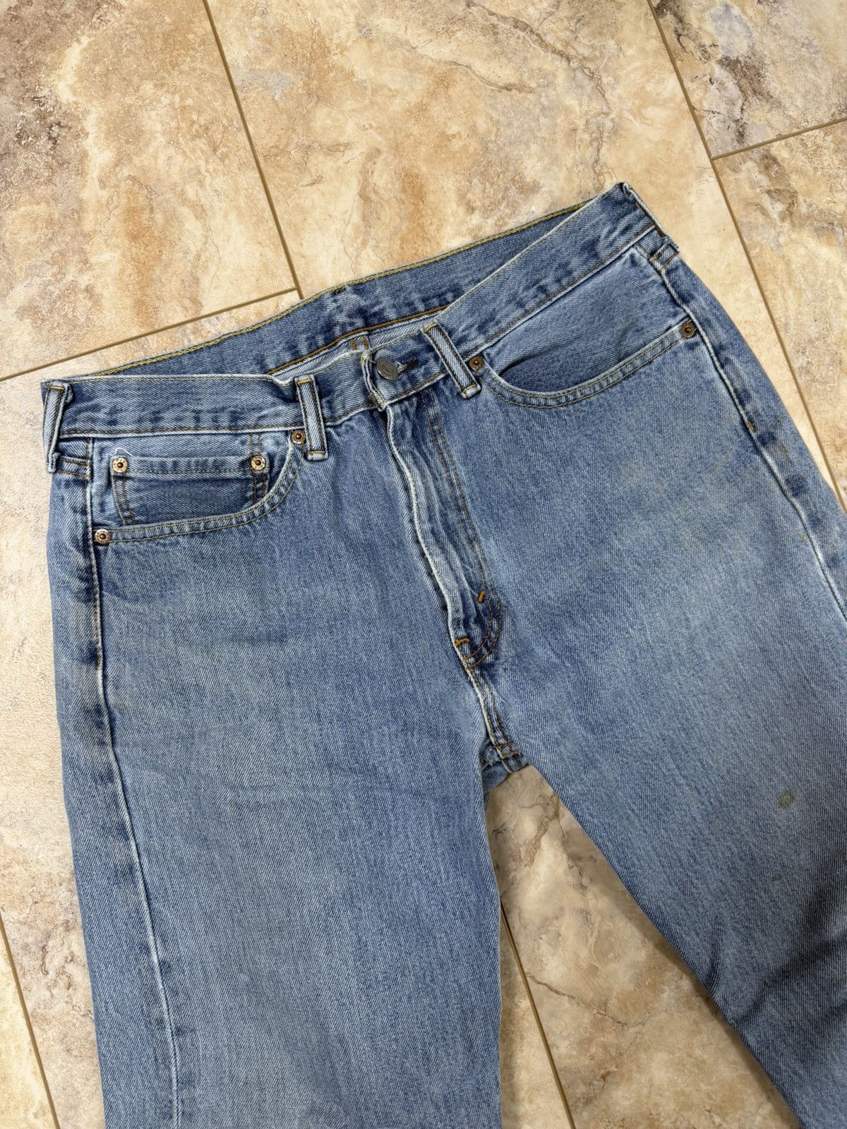 Levi's Levi’s Vintage Light Wash Distressed Jeans Size US 34 / EU 50 - 3 Thumbnail