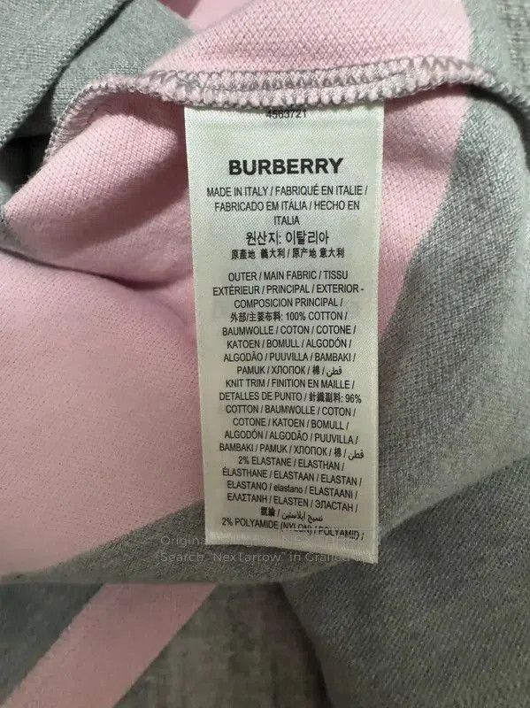 Burberry Burberry Color Block Long Sleeve Polo Shirt. Size US L / EU 52-54 / 3 - 6 Thumbnail