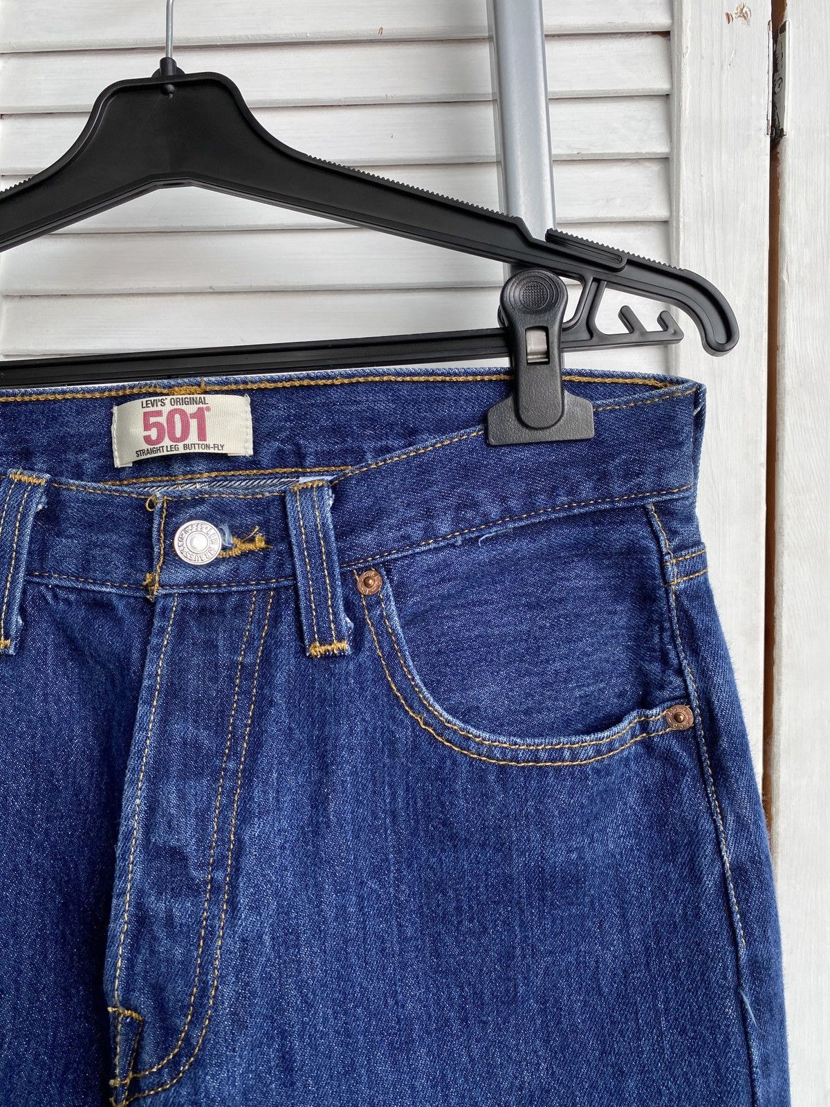 Levi's × Vintage Vintage Levis 501 Blue Denim Jeans Pants Haiti Size US 29 - 6 Thumbnail