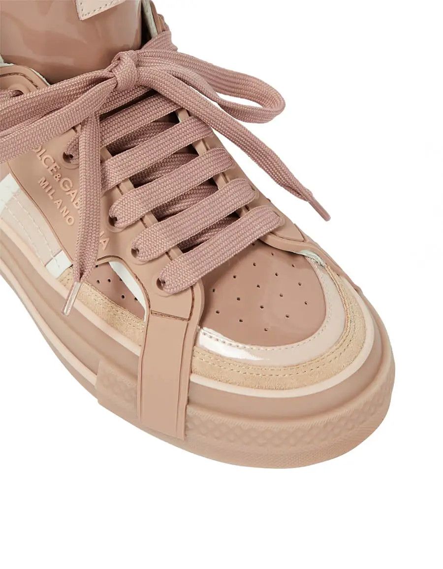 Dolce & Gabbana o1y0925 Hi-Top Sneakers in Multicolor Size US 6 / IT 36 - 3 Thumbnail