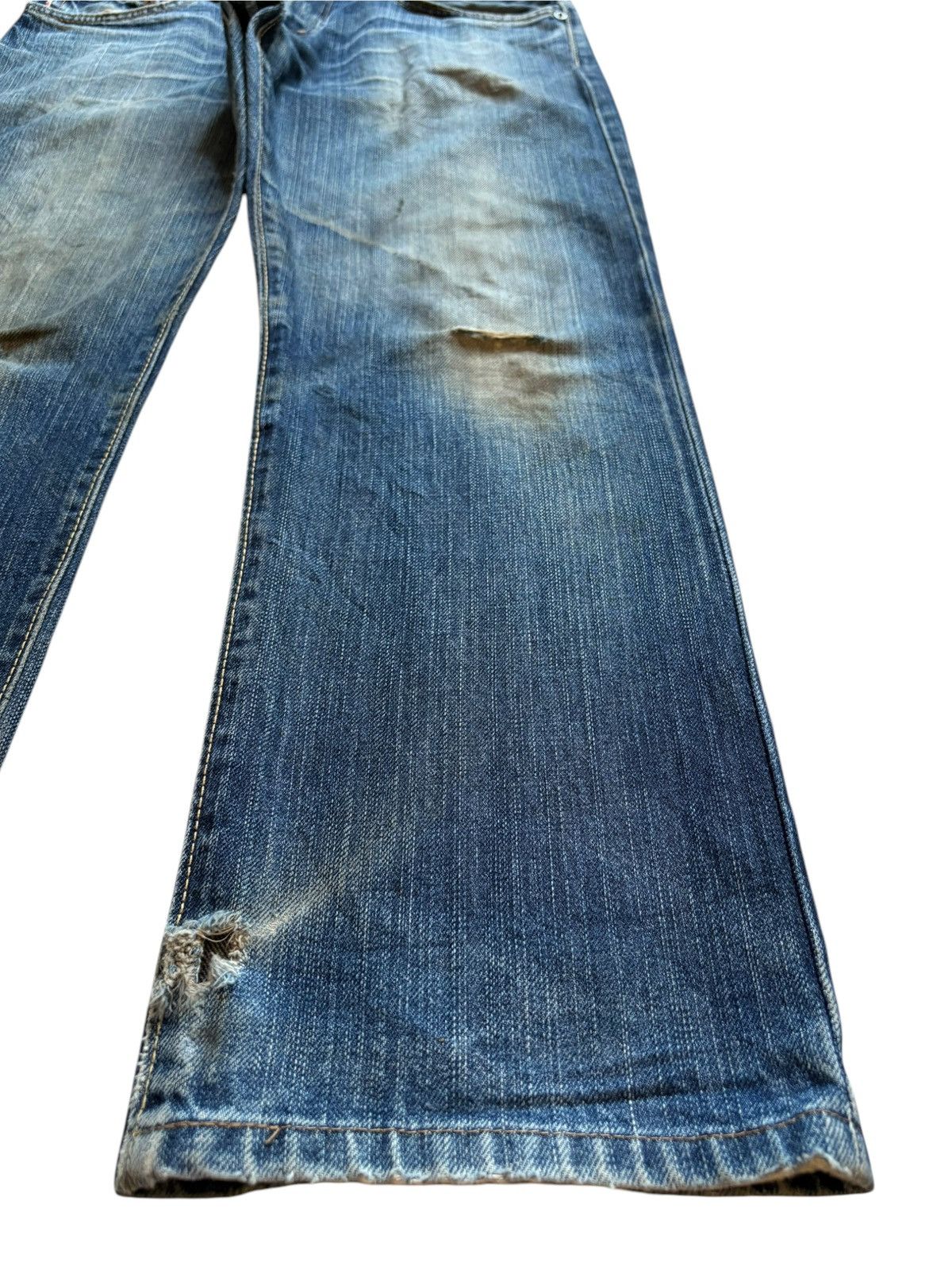 Edwin × Japanese Brand Vintage Japanese Edwin 505zxx Selvedge Mud Wash Loose Jeans Size US 31 - 8 Thumbnail