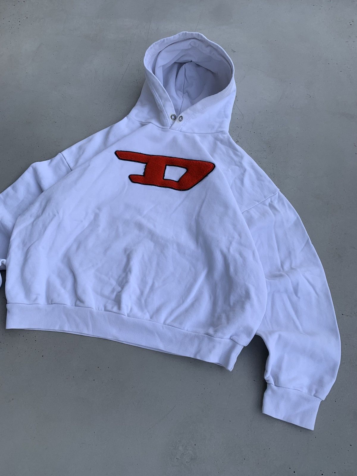 Diesel Diesel Hoodie Vintage Sk8 Logo Y2k Avantgarde Size US L / EU 52-54 / 3 - 2 Thumbnail