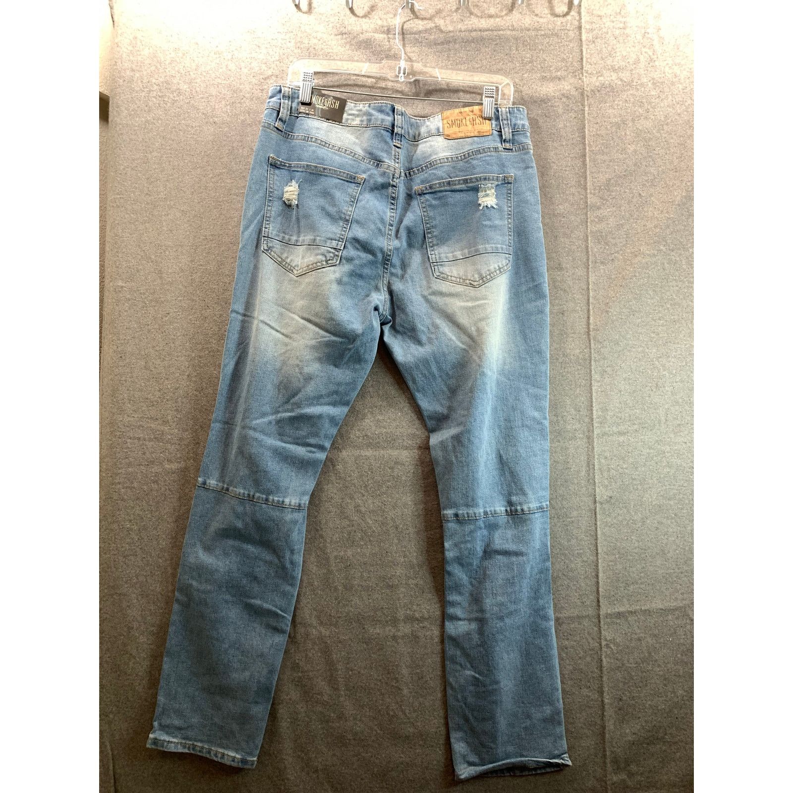 Other Smoke & Ash Men's Jeans Blue Denim Size 34 x 30 Size US 34 / EU 50 - 2 Thumbnail