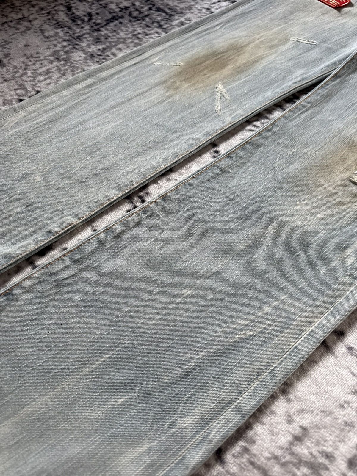 Japanese Brand Edwin 503 Japan Surfer Edition Patched Distressed Jeans Size US 29 - 9 Thumbnail