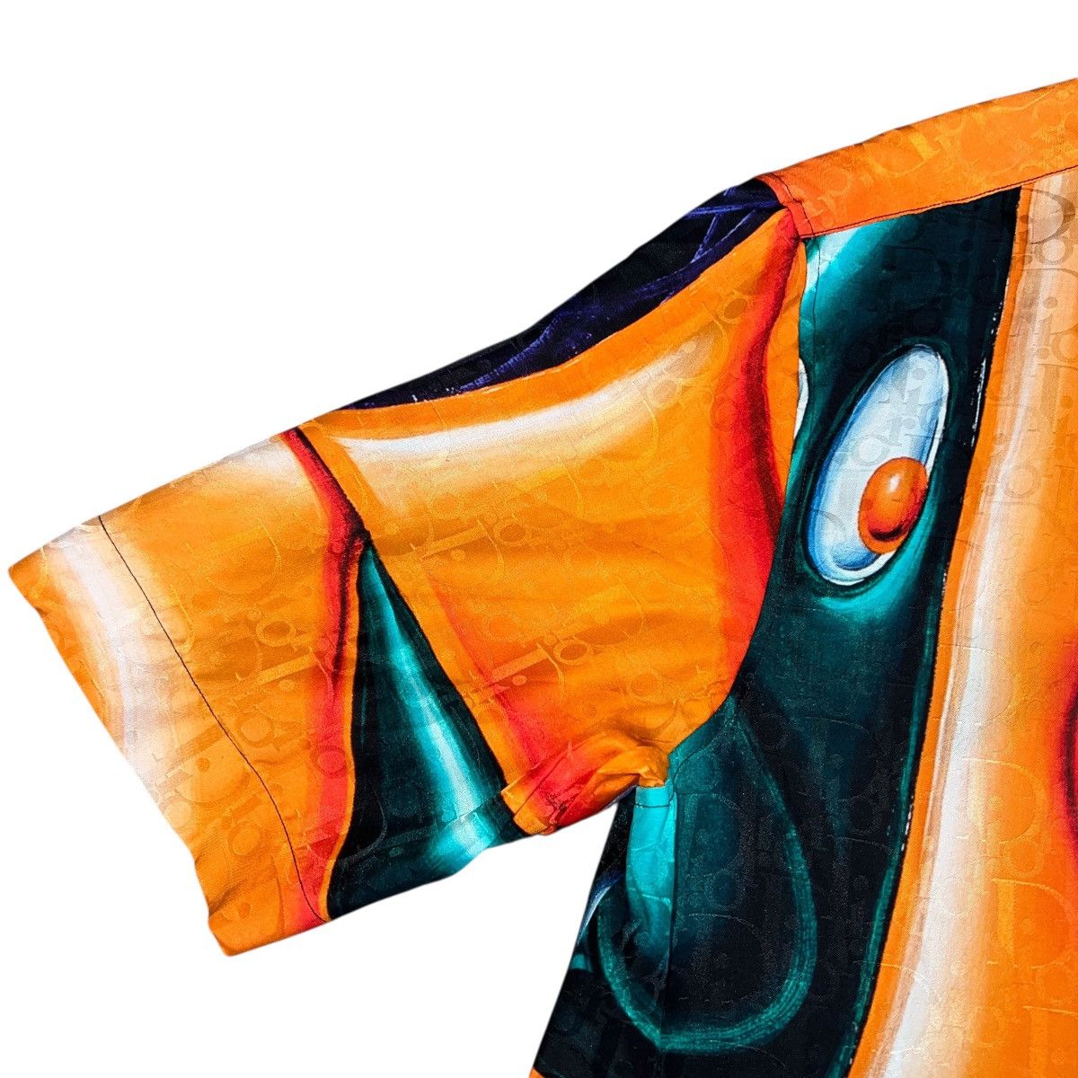 Dior DIOR 2021 Pre-Fall Kenny Scharf Oblique Jacquard Silk Shirt Size US M / EU 48-50 / 2 - 4 Thumbnail